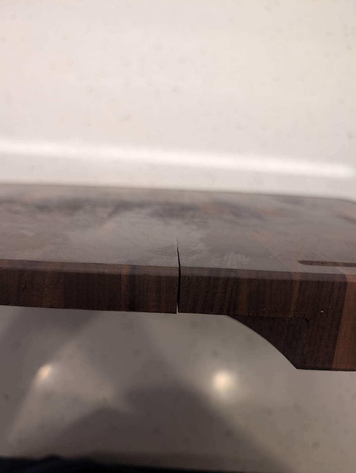 American Walnut Wood Cutting Board, End Grain Butcher Block for Kitchen customer photo 1