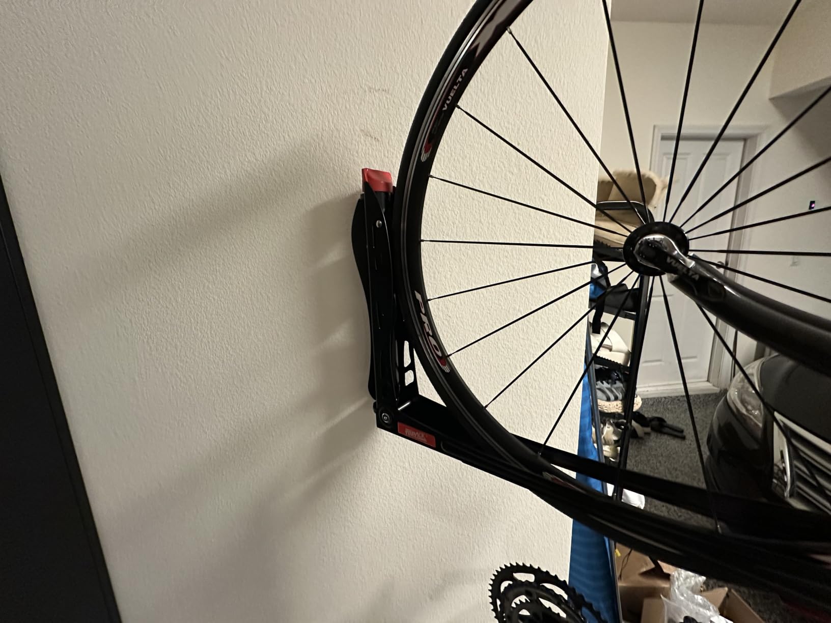 TORACK BIKEPAL No Lifting Swivel Bike Racks, Wall Mounted Bike Holder customer photo 2