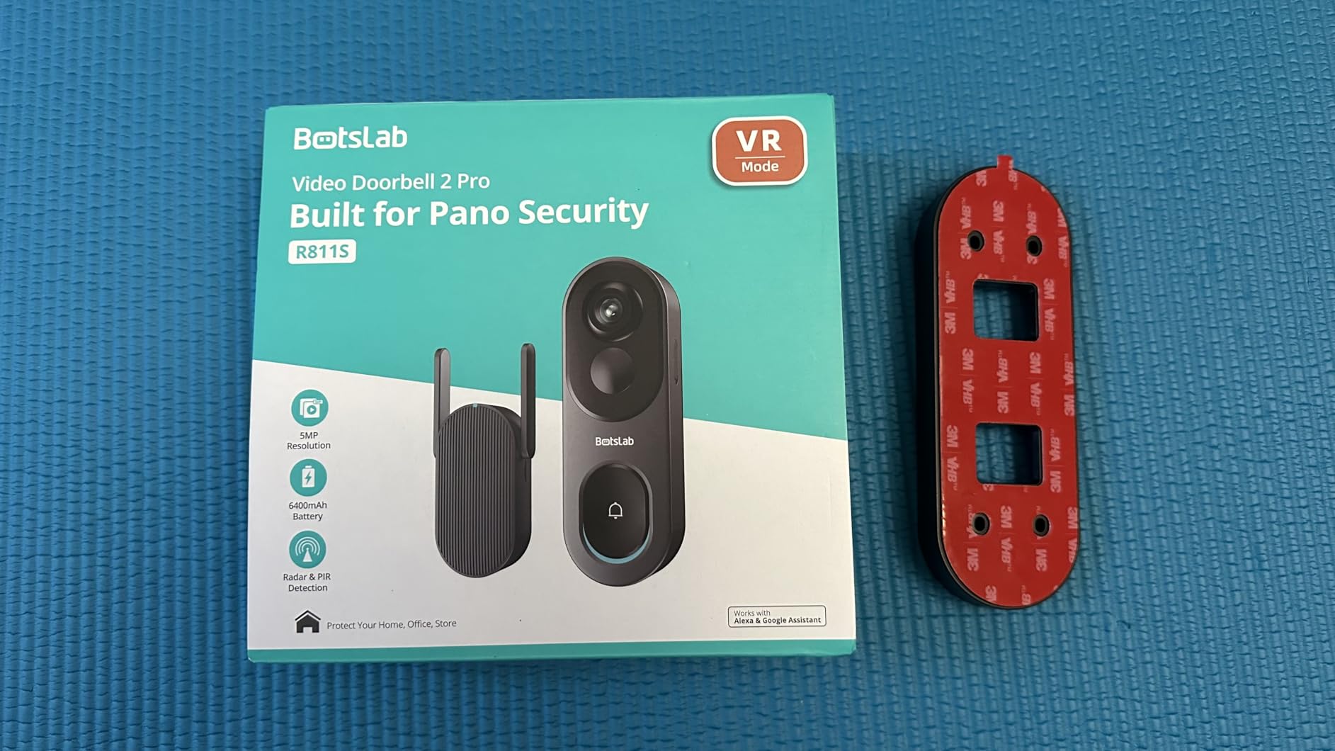 BOTSLAB 5MP Doorbell Camera Wireless, No Subscription, 32GB SD Card customer photo 2