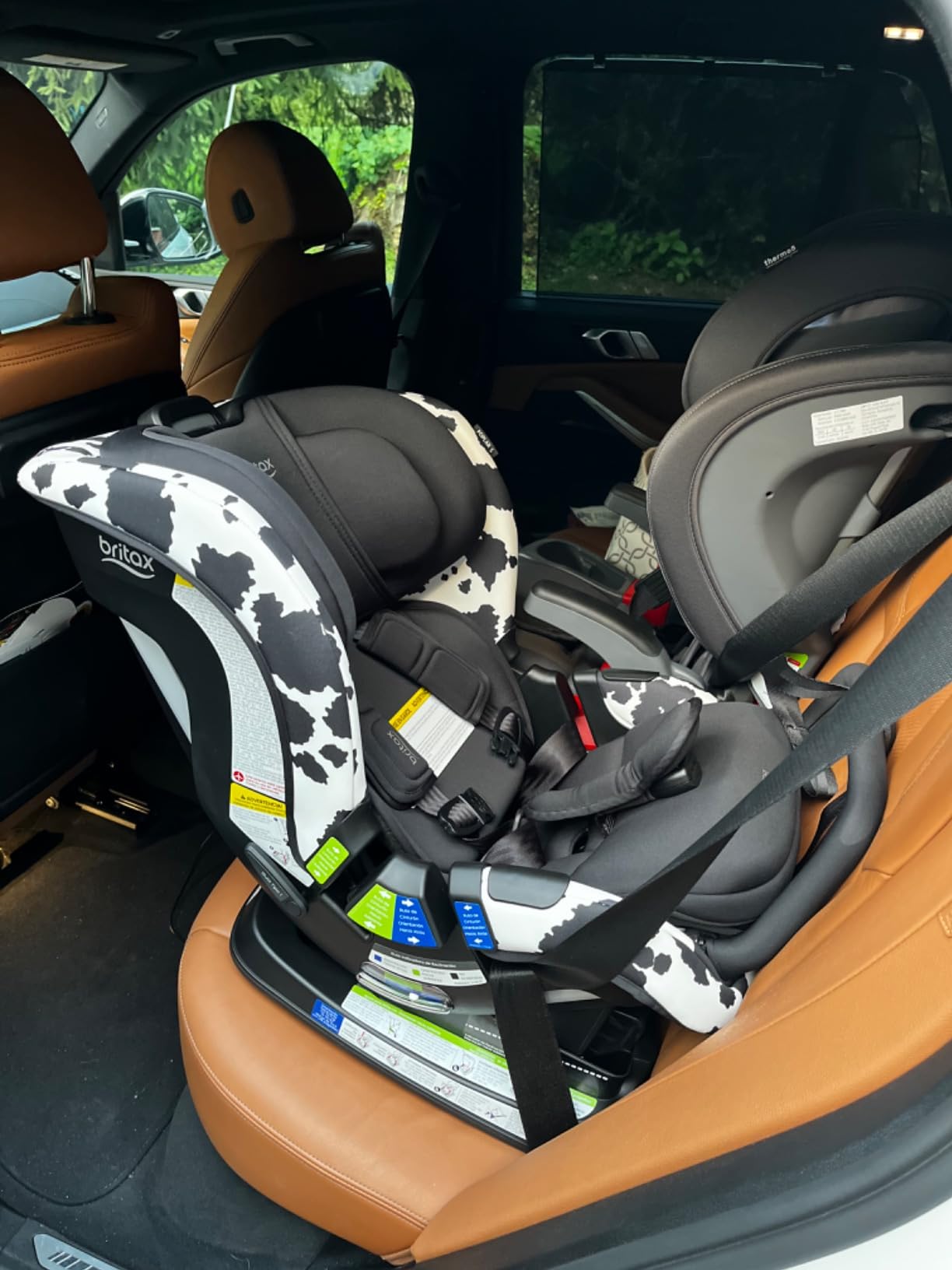 Britax Poplar S Convertible Car Seat, 2-in-1 Car Seat with Slim 17-Inch Design, ClickTight Technology, Ruby Onyx customer photo 2