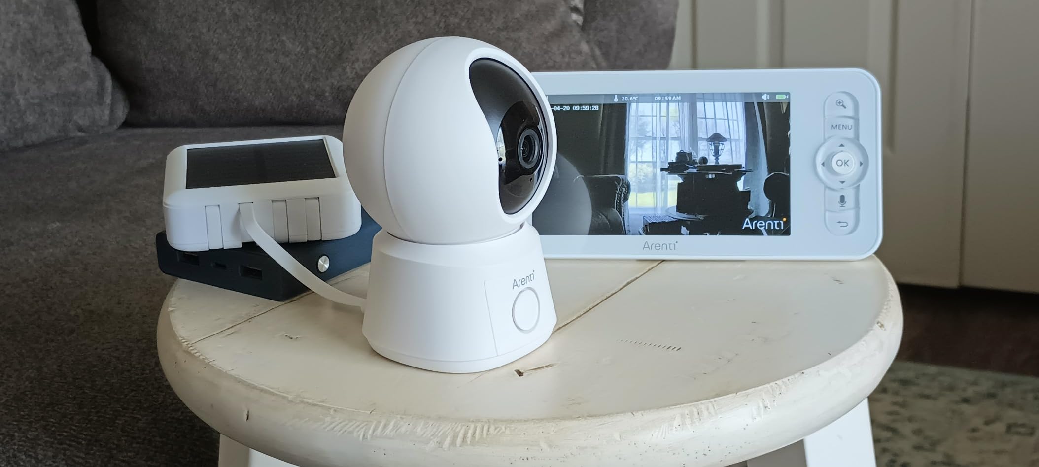 ARENTI 360° Baby Monitor with Camera and Audio, 2.4G WiFi with App (B2 Kit) customer photo 1