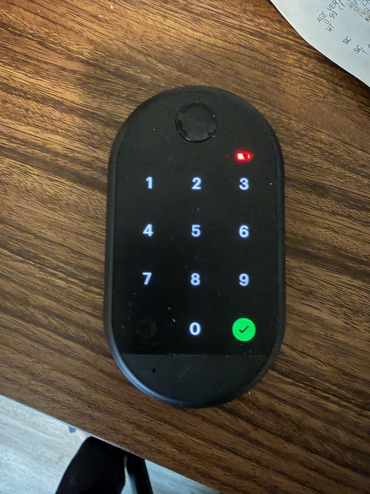 Yale Keypad Bluetooth Keyless Entry Smart Door Lock, Matte Black customer photo 2