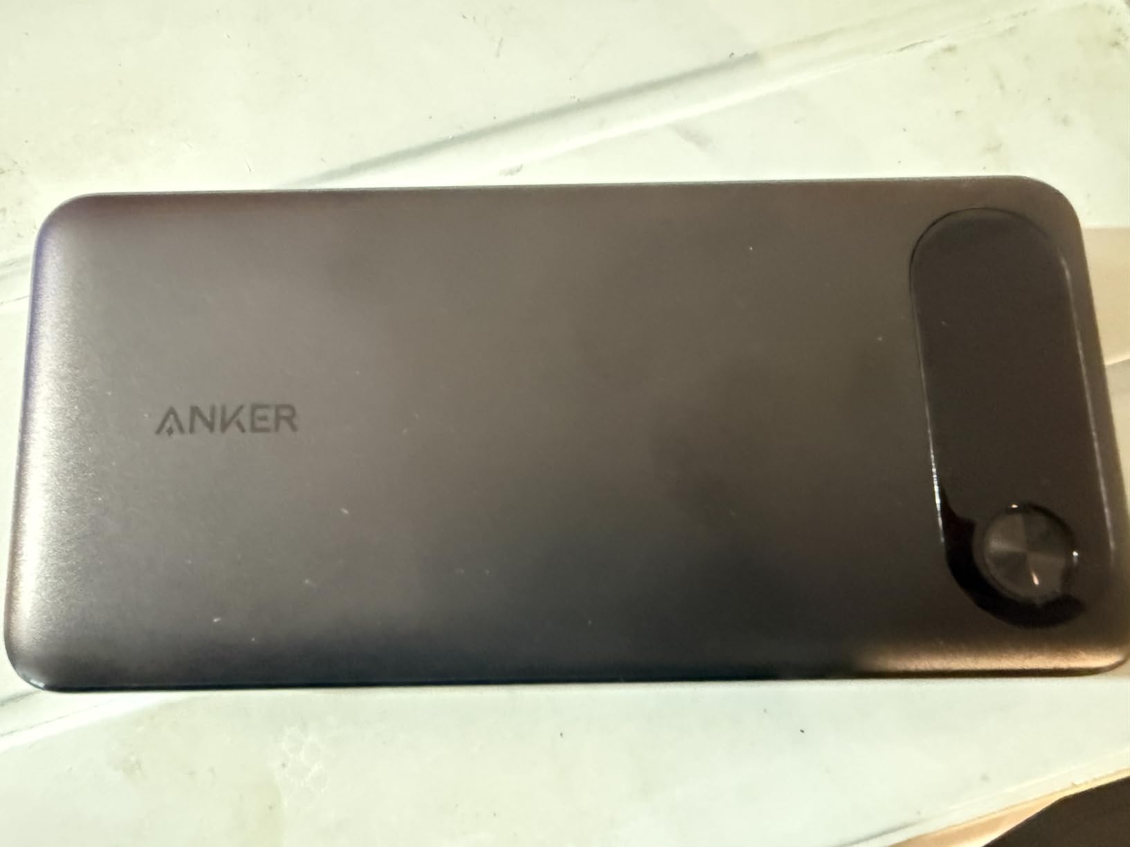 Anker Power Bank, 20,000mAh Travel Essential, Built-in USB-C Cable(Black) customer photo 1
