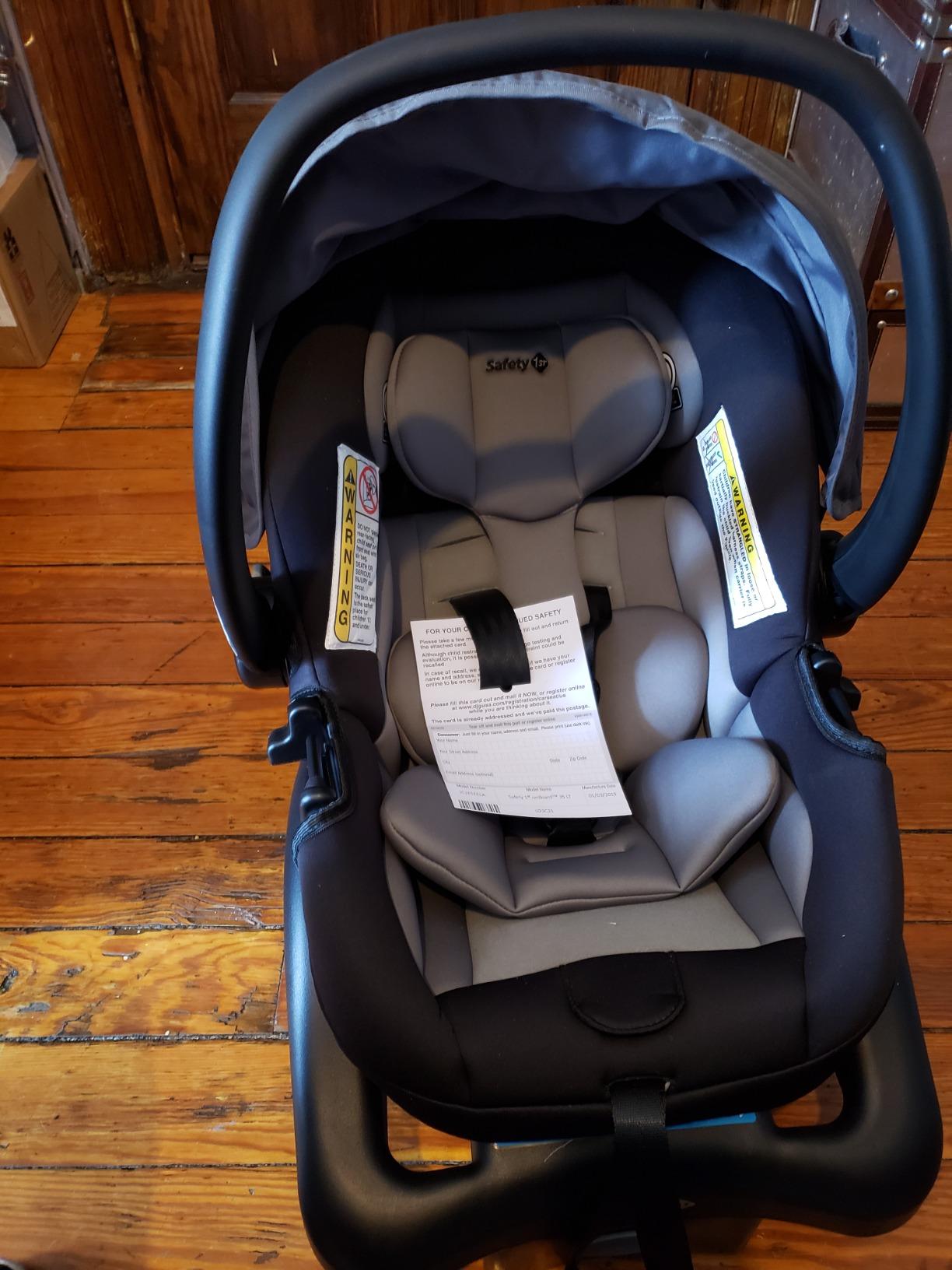 Safety 1st OnBoard FLX Infant Car Seat with Base, Lightweight Baby Car Seat for Travel, Wisteria Lane 2 customer photo 1