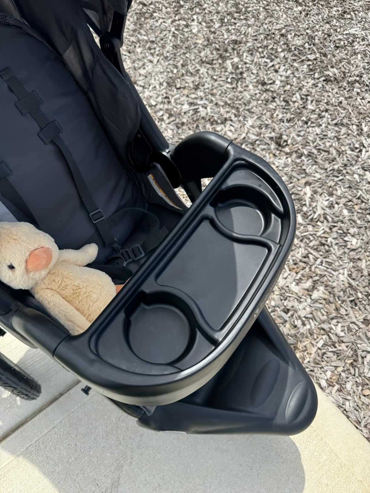 Baby Trend Expedition® Zero Flat Jogger with LED Lights, Dash Grey customer photo 1