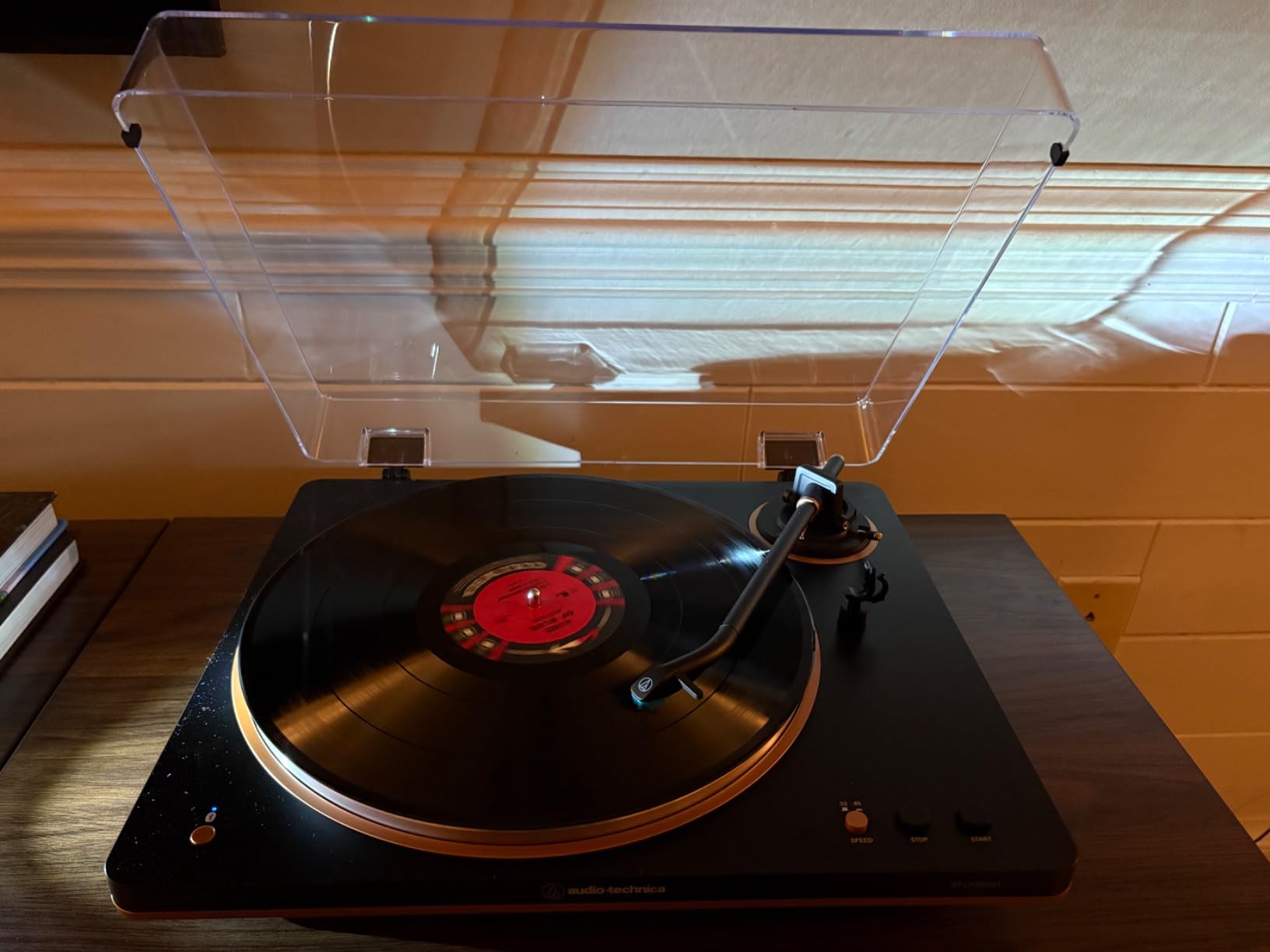 Audio-Technica AT-LP70XBT Wireless Turntable (Black/Bronze) customer photo 2