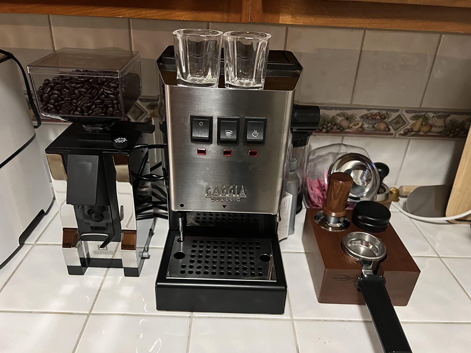 Eureka Mignon Silenzio Espresso Grinder, White, 55mm customer photo 2