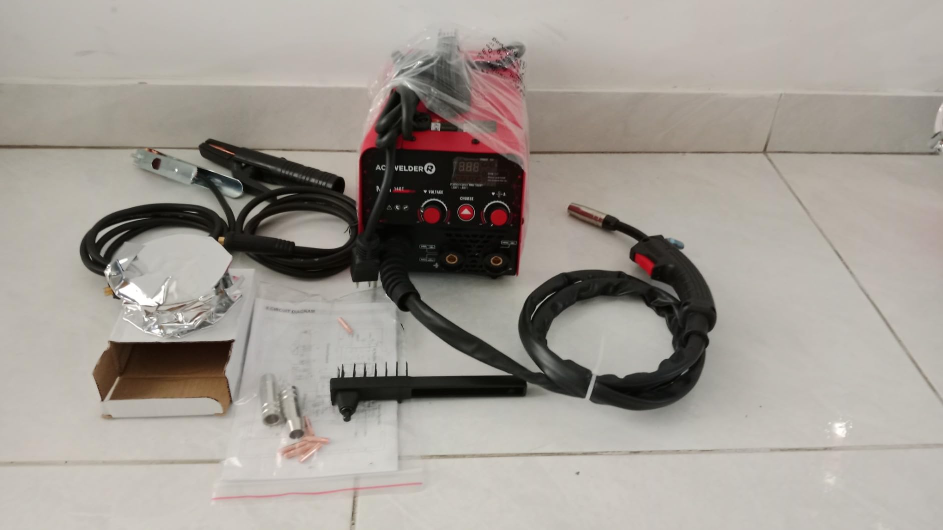 ACEWELDER 140A Gasless Flux Core MIG Welder/Lift TIG/Stick 3 in 1 customer photo 1