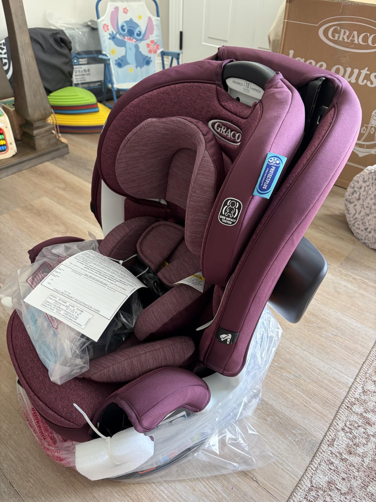 Graco Turn2Me 3-in-1 Rotating Convertible Car Seat, Cambridge customer photo 1