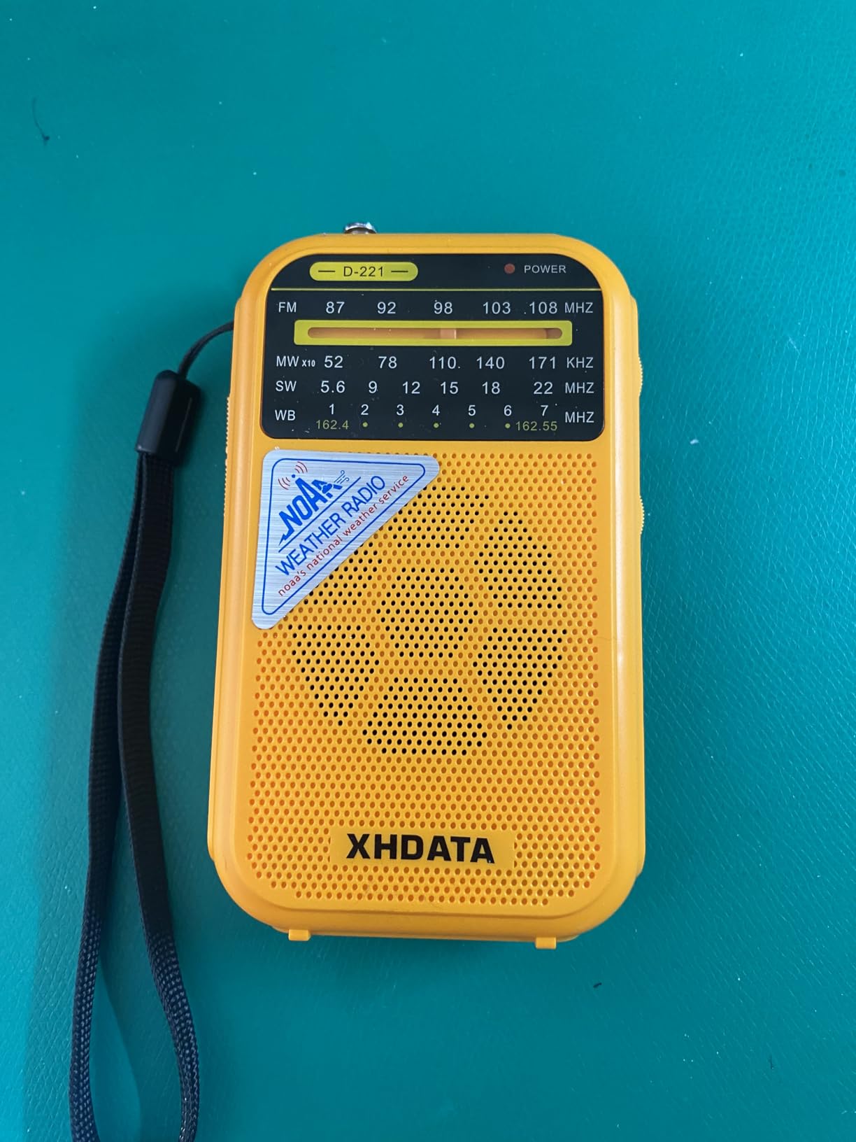 XHDATA D221 NOAA Weather Radio Portable AM FM Shortwave Radio Receiver customer photo 1