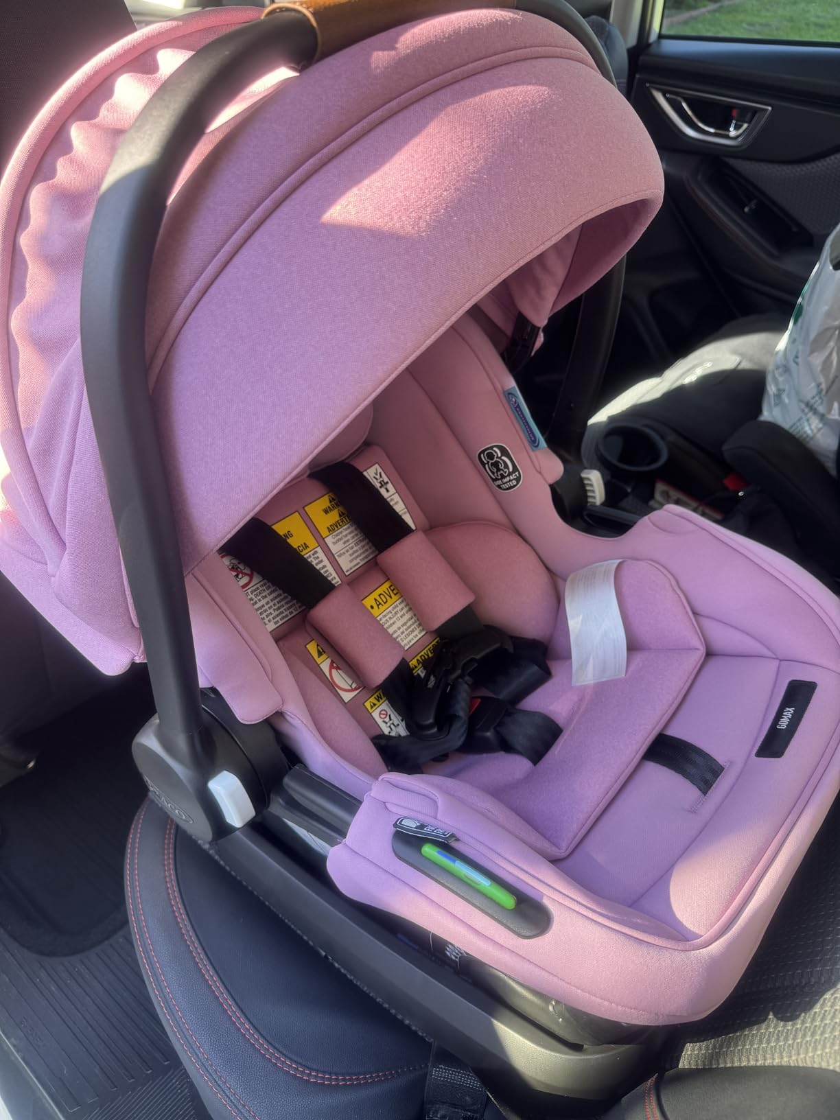 Graco Gomax Infant Car Seat, Orchid Haze customer photo 2