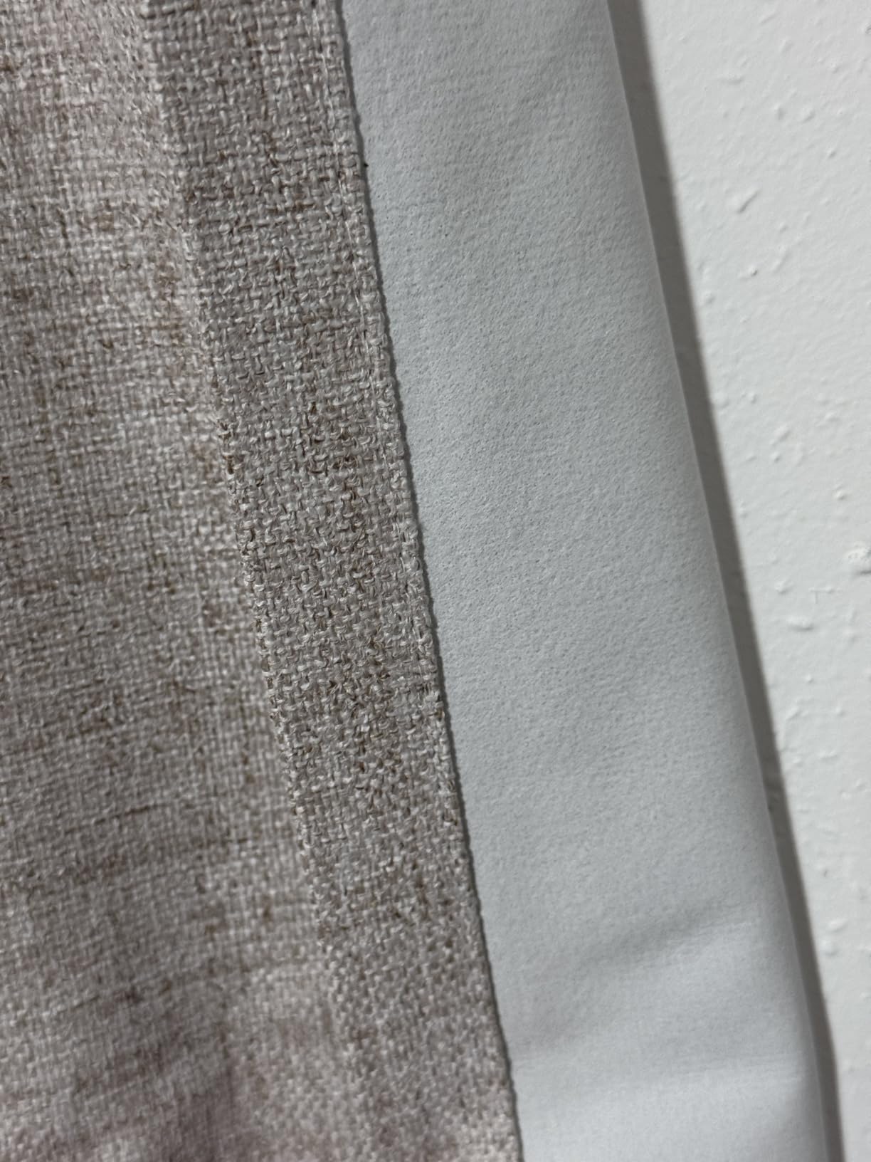 Lajode Baby Blue Linen Blackout Curtains for Nursery - 52x84 Inch 2 Panels customer photo 2