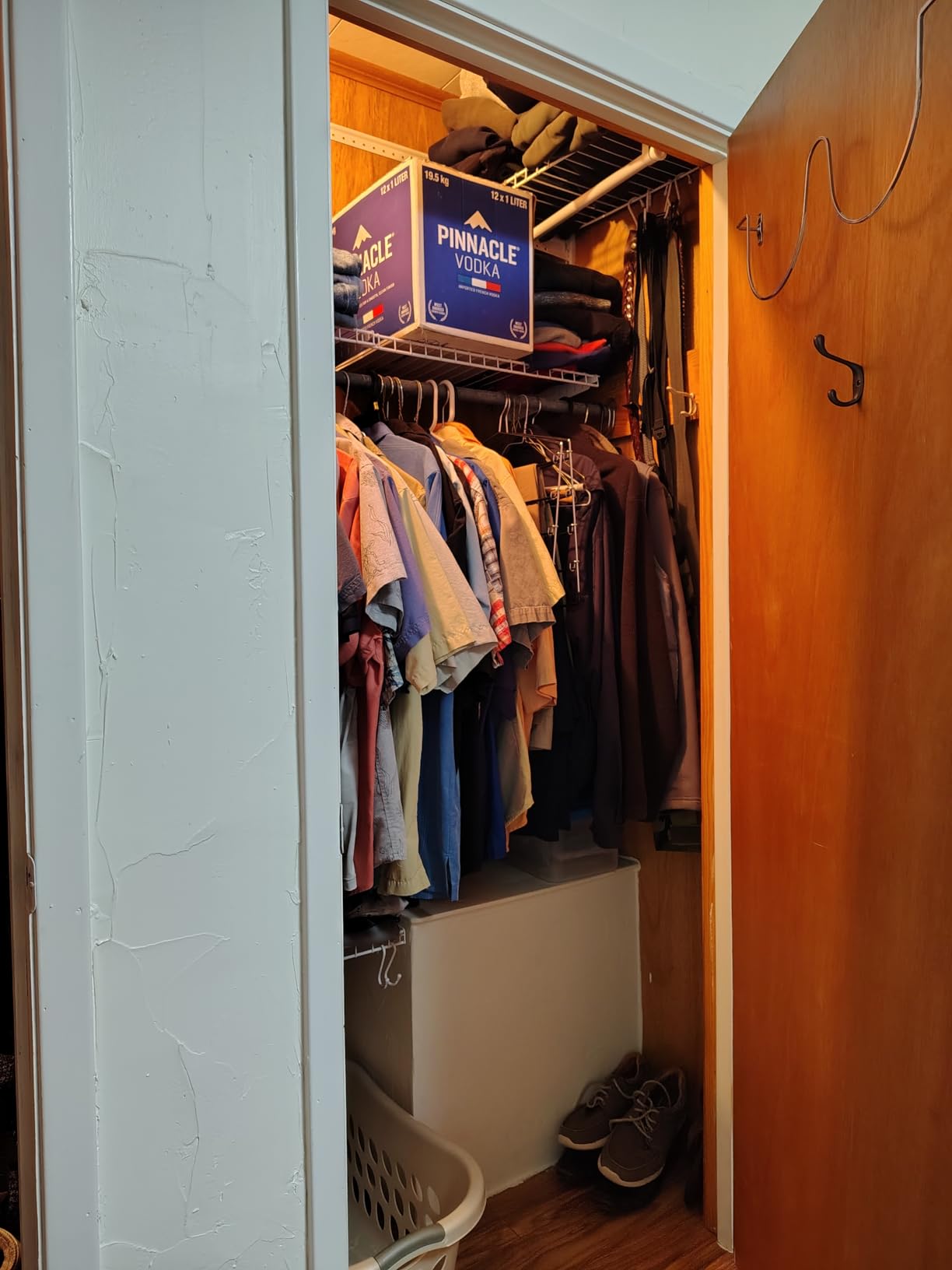 SONGMICS HOME Closet System, Closet Insert Organizer, 2-4 ft Closet Shelves customer photo 1
