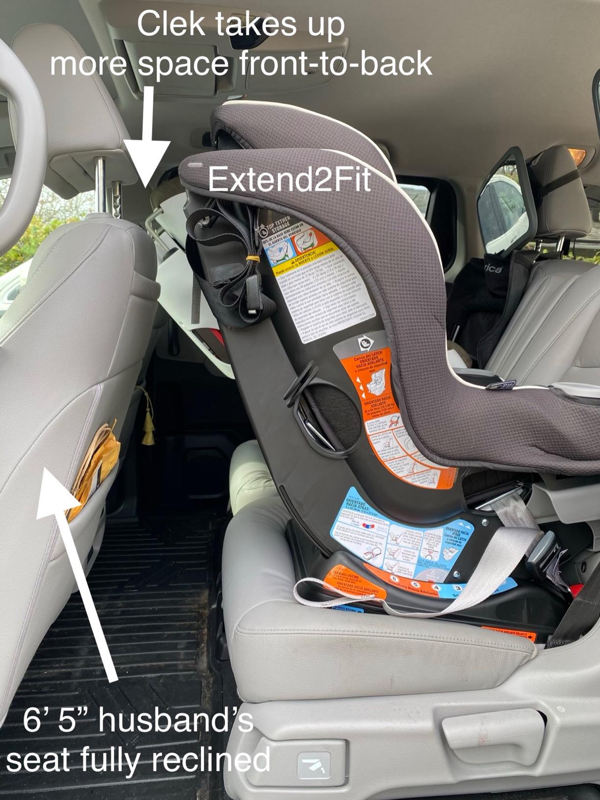 Graco Extend2Fit 3-in-1 Convertible Car Seat, Talia customer photo 2