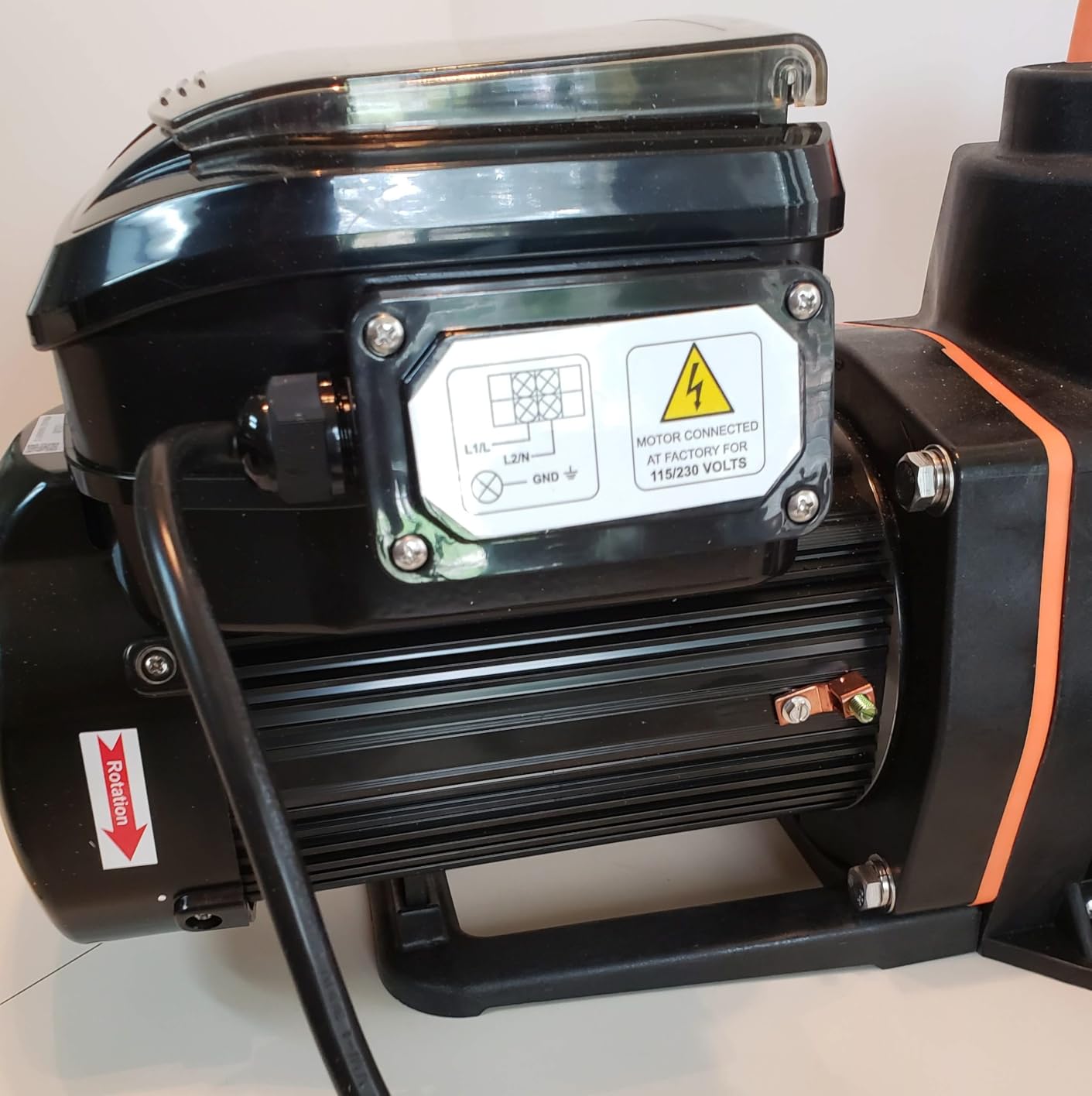 1.5 HP Variable Speed Pool Pump for Inground and Above Ground Pools, 5070 GPH Self-Priming Pump with App&Digital Control Panel, Dual Voltage 115V/230V, Programmable 1000-3450 RPM customer photo 2