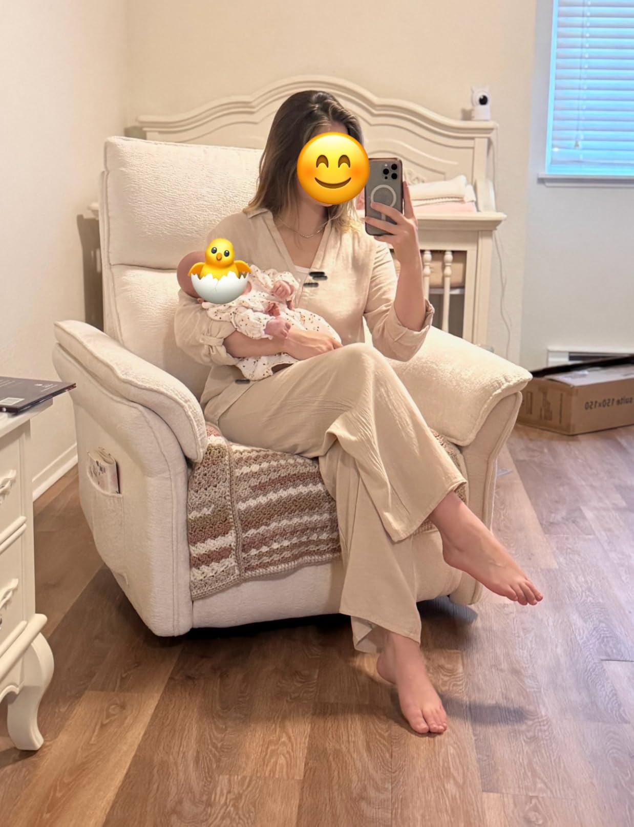 Oversized Recliner Chair, 24