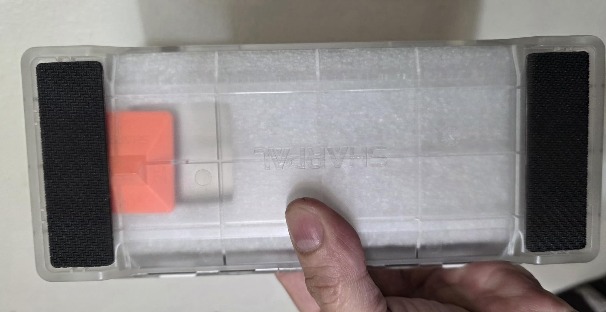 SHARPAL 160H 2PCS 2-in-1 Whetstone and Sharpening Stone Holder&Storage Case customer photo 1