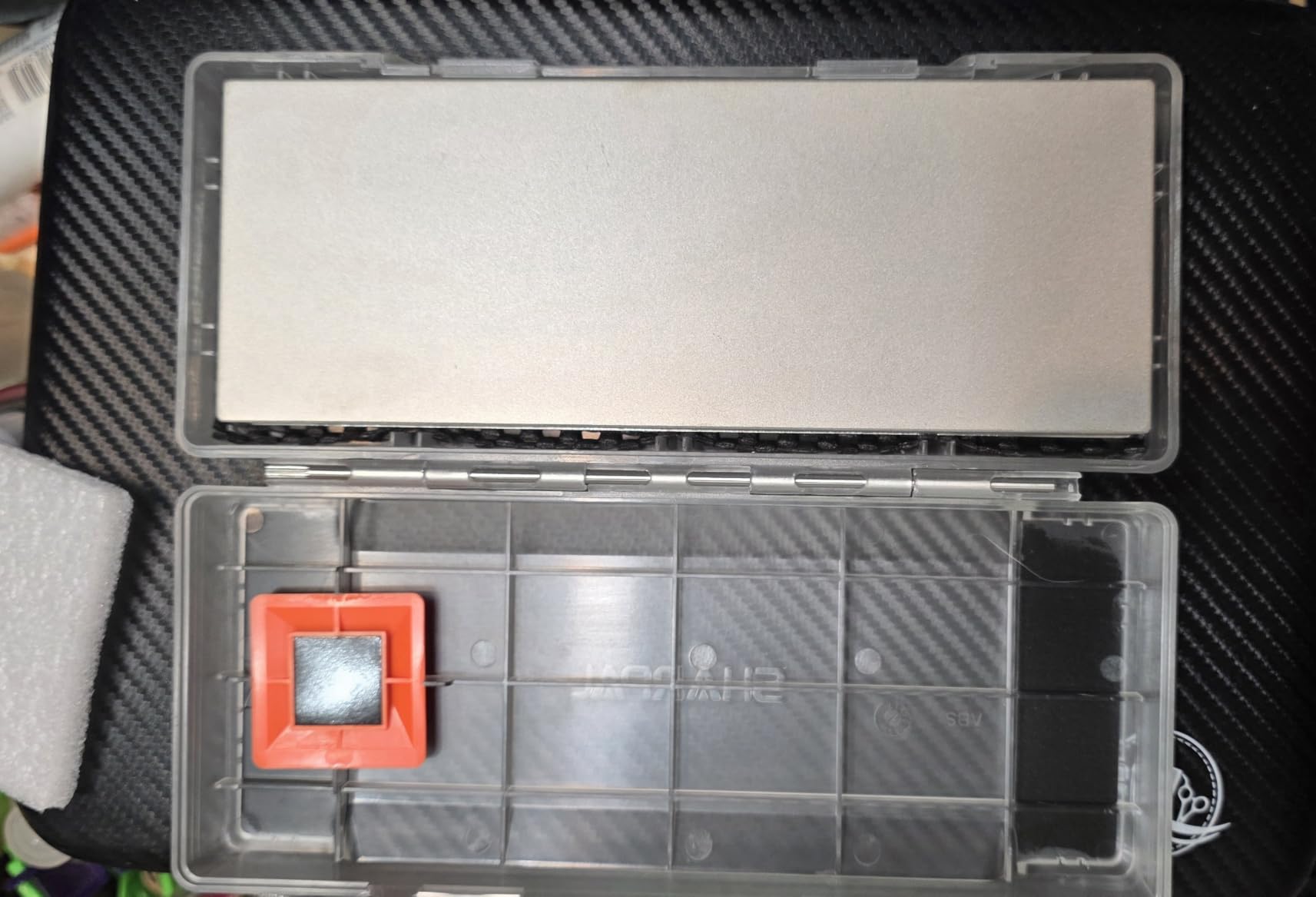 SHARPAL 160H 2PCS 2-in-1 Whetstone and Sharpening Stone Holder&Storage Case customer photo 2