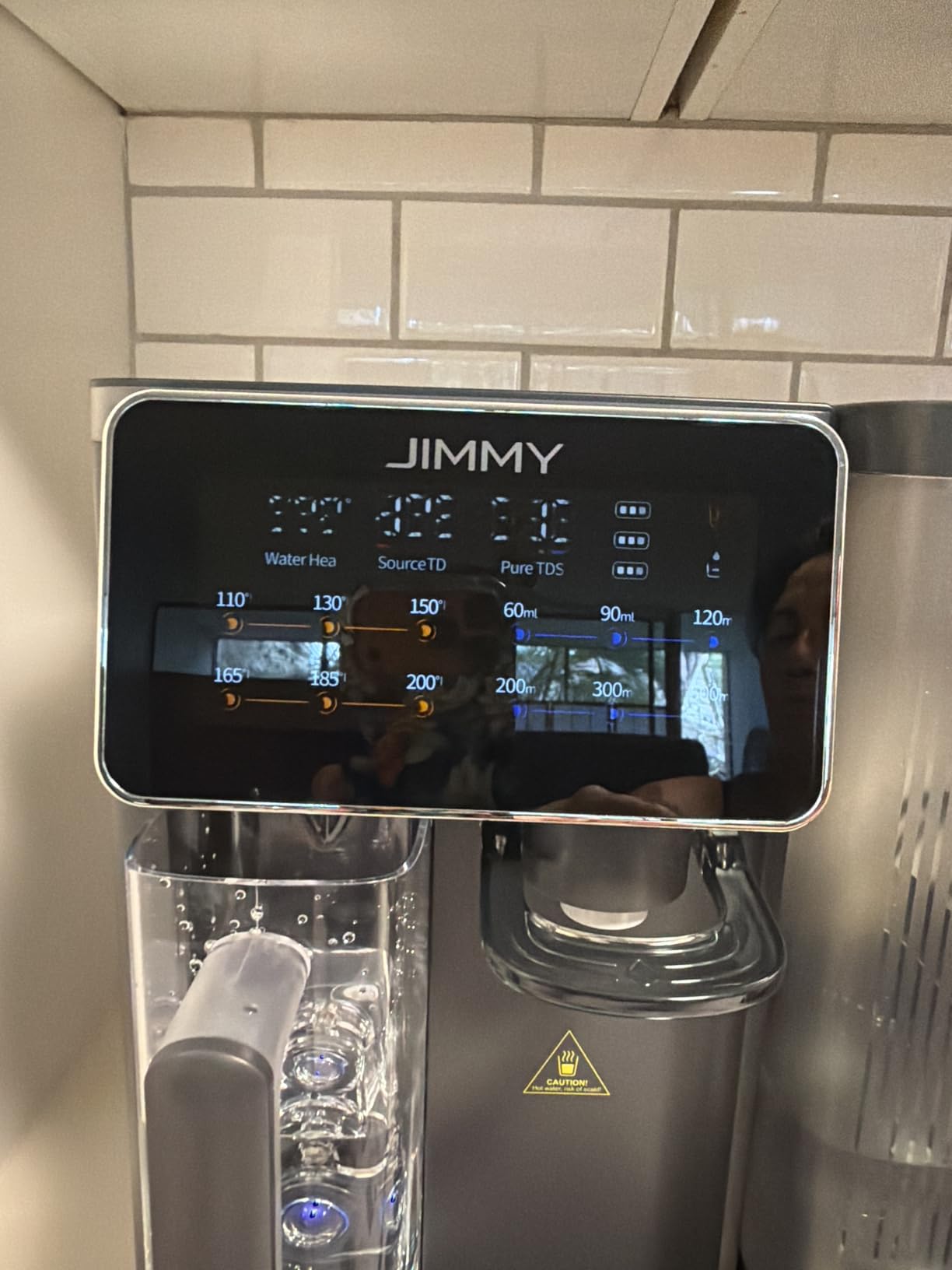 Jimmy R9 Reverse Osmosis Water Filter Countertop,UV Purifier & Instant Hot customer photo 1
