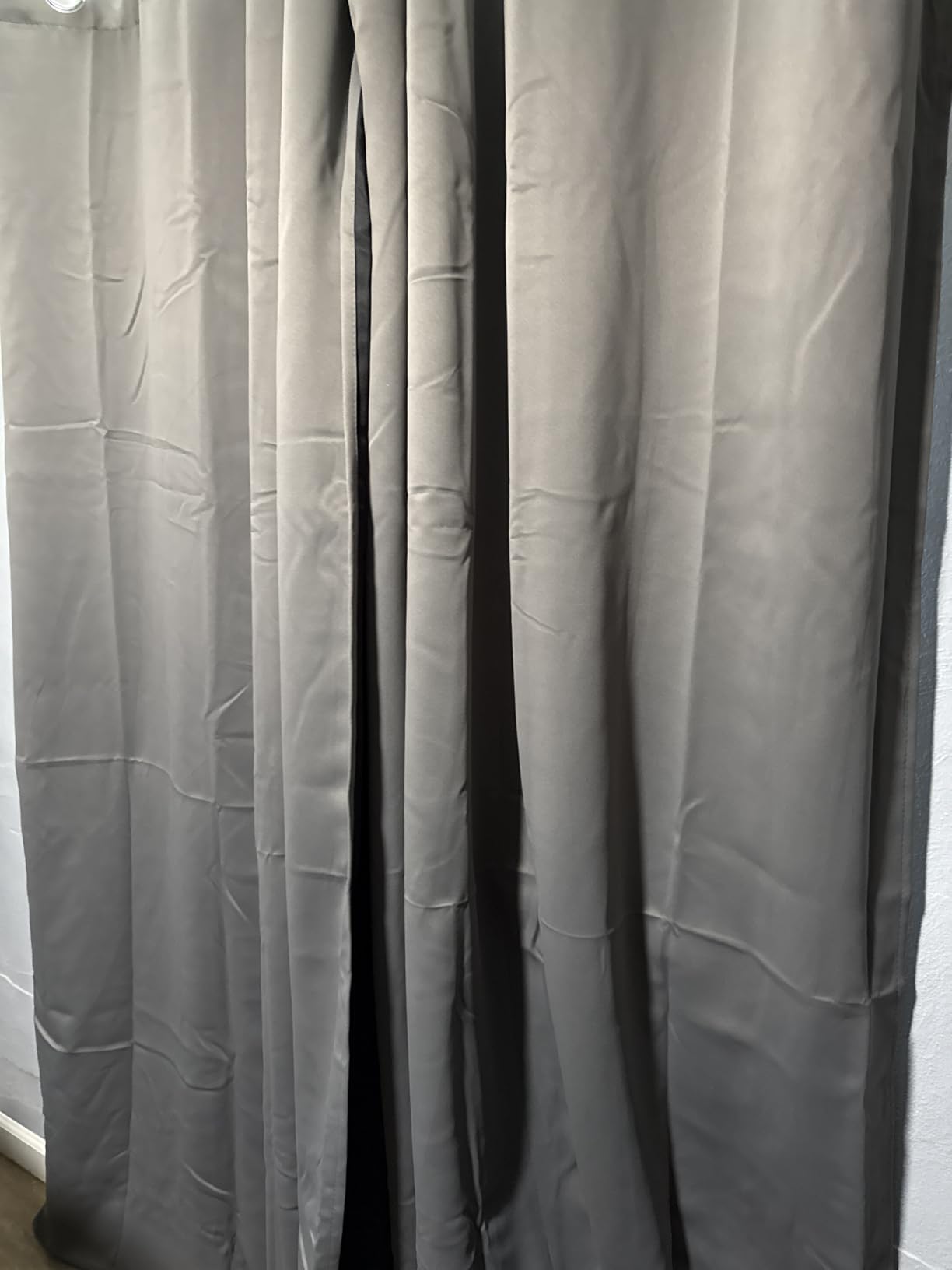 NICETOWN Blush Pink 100% Blackout Curtains for Nursery 52