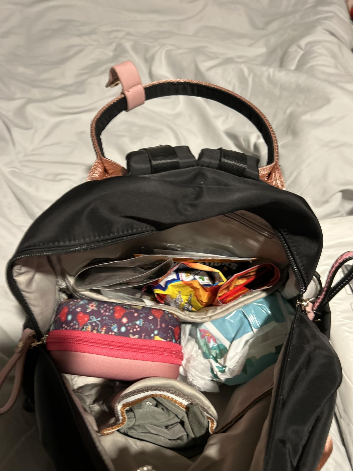 LORADI 18 Pockets Large Diaper Bag Backpack, XL customer photo 1