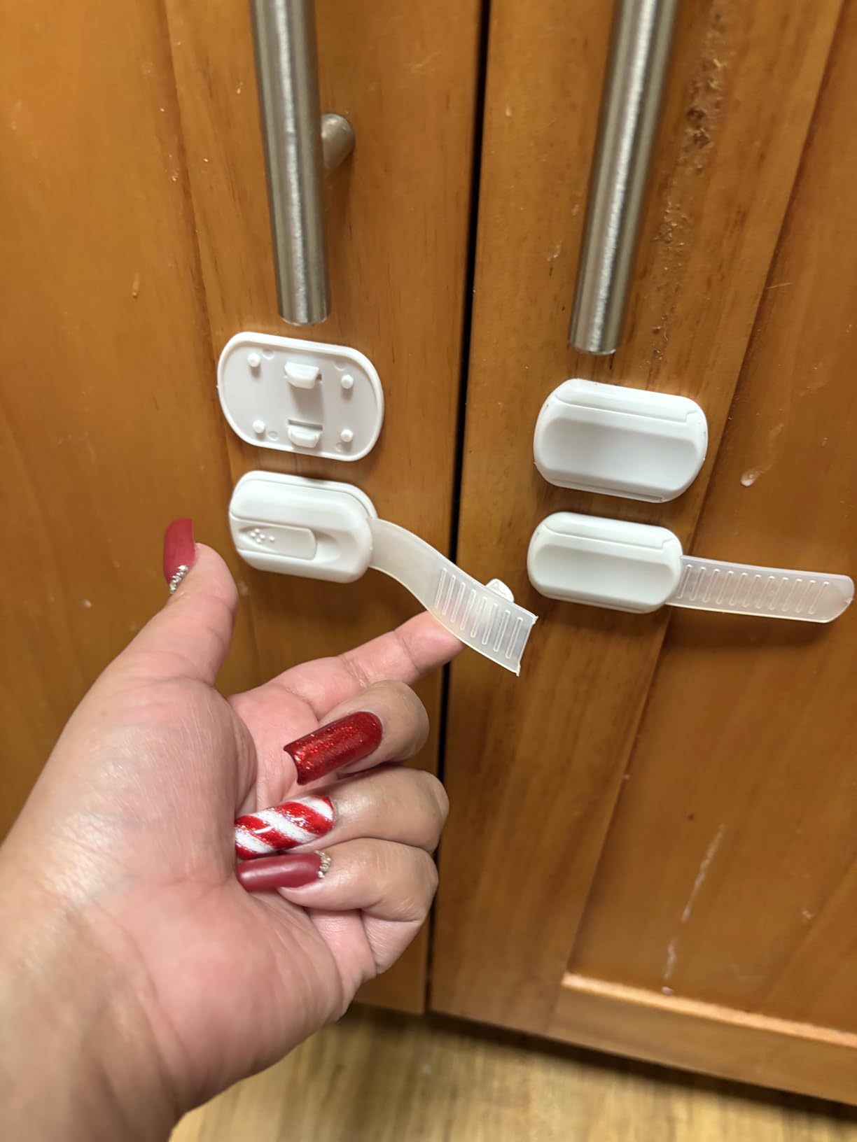 40 Pack Baby Proofing Kit | Hidden Cabinet Drawer Locks, Adjustable Latches, Outlet Covers, Corner Guards & Anti Tip Furniture Anchors Kit. Protecting Baby From Safety Hazards in Your Home. customer photo 2