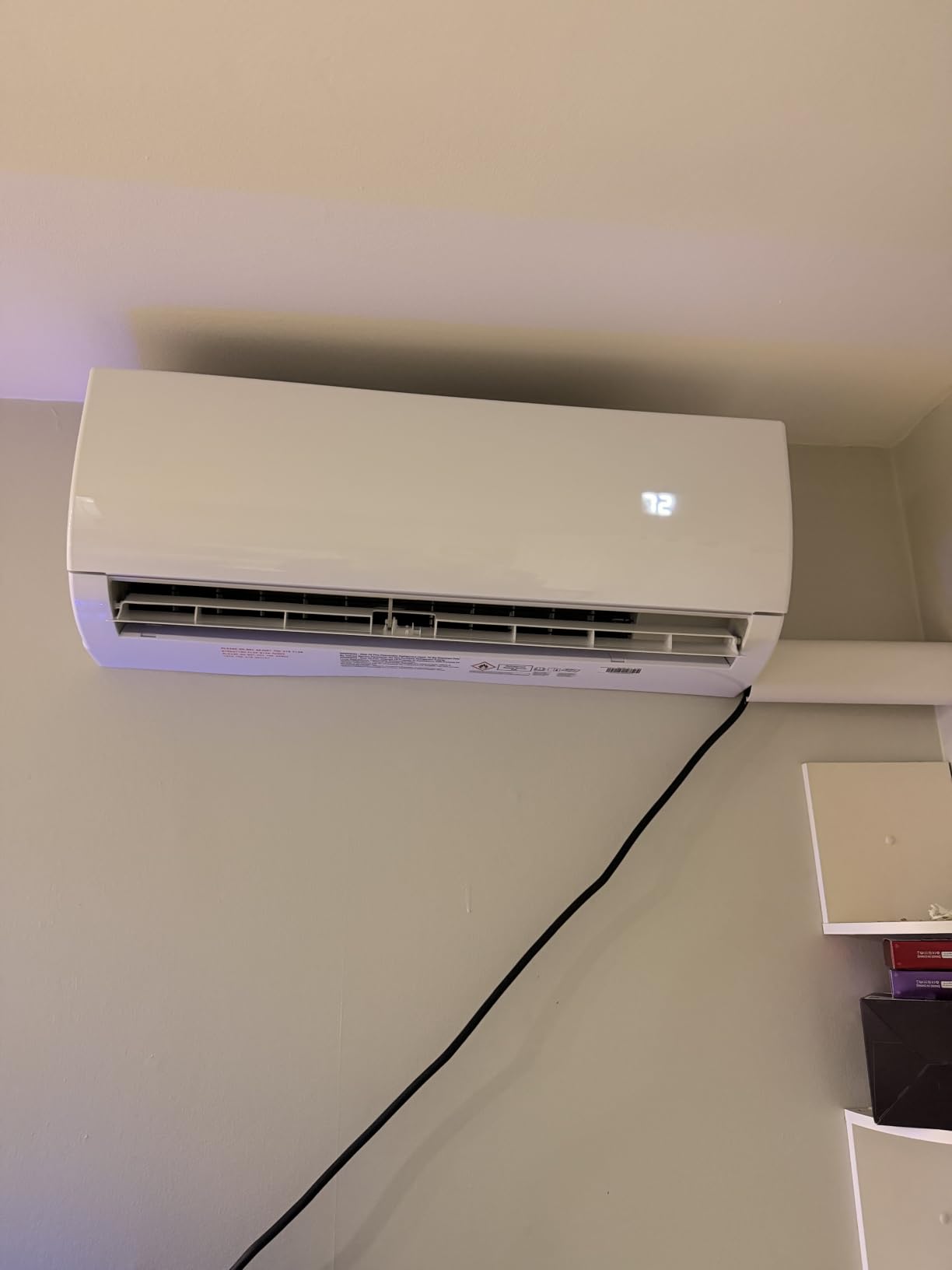 9000 BTU Mini Split Air Conditioner & Heat Pump - 110V/120V Wall Mount Ductless Inverter AC/Heating System - 19 SEER2, Ultra Quiet, Cools & Heats 500 Sq Ft customer photo 2