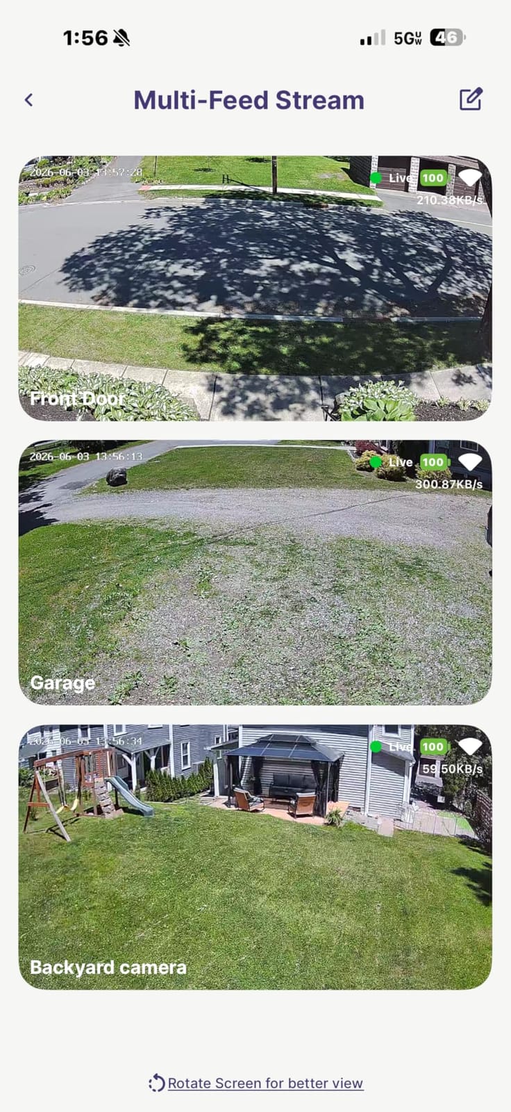 GNCC Solar Security Cameras Wireless Outdoor 2.4G WiFi, SD/Cloud Storage customer photo 2