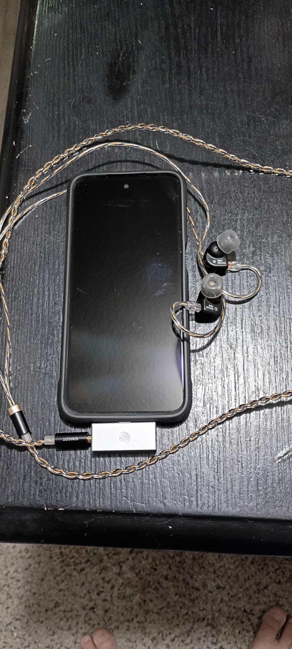 Linsoul Kiwi Ears Allegro Mini Portable IEM DAC, in Ear Monitor Amplifier, USB C to 3.5/4.4mm Output, with Custom Chip, High Resolution 32bit/384kHz, HiFi Earbuds Amp for Phone/PC (Titanium) customer photo 2