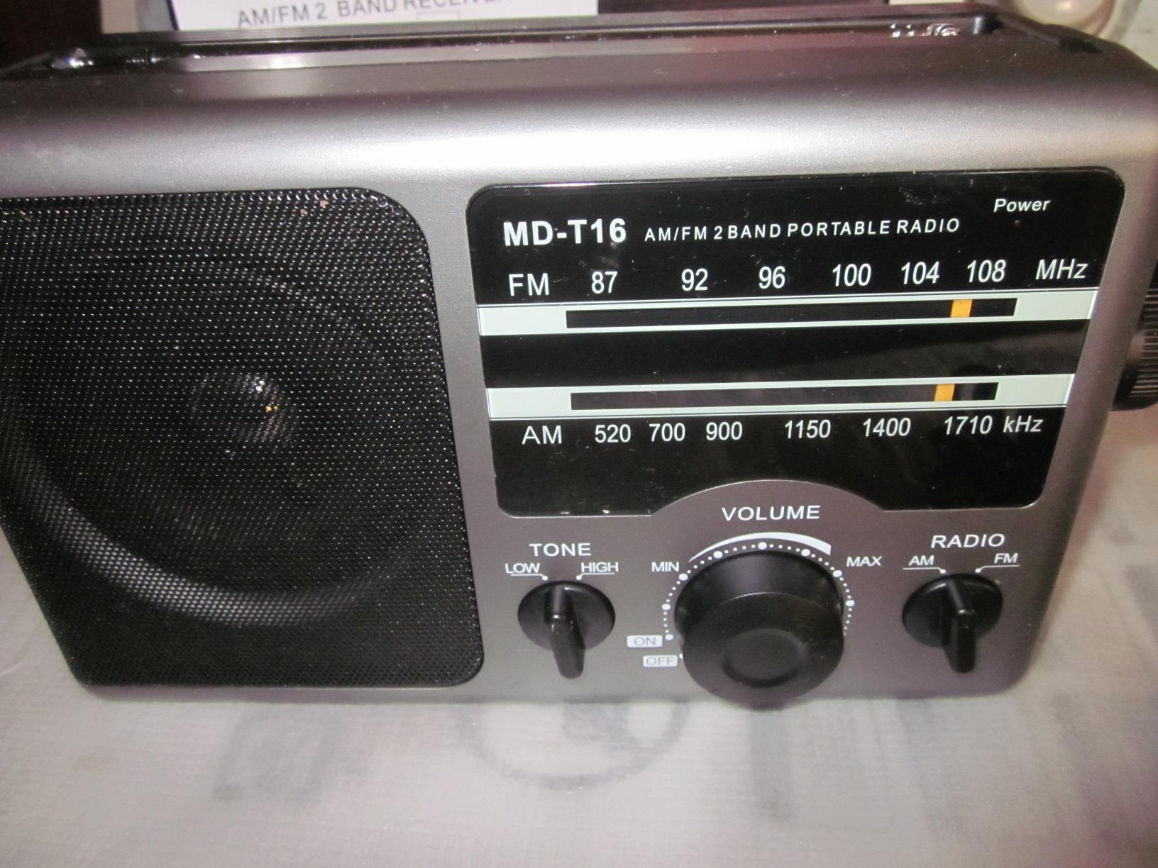 Portable AM/FM/WB/SW Radio, 4000mAh Rechargeable & 3×D Cell Battery Powered customer photo 1