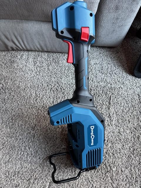 DongCheng 40V Brushless Cordless String Trimmer, 15-Inch Weed Wacker customer photo 2