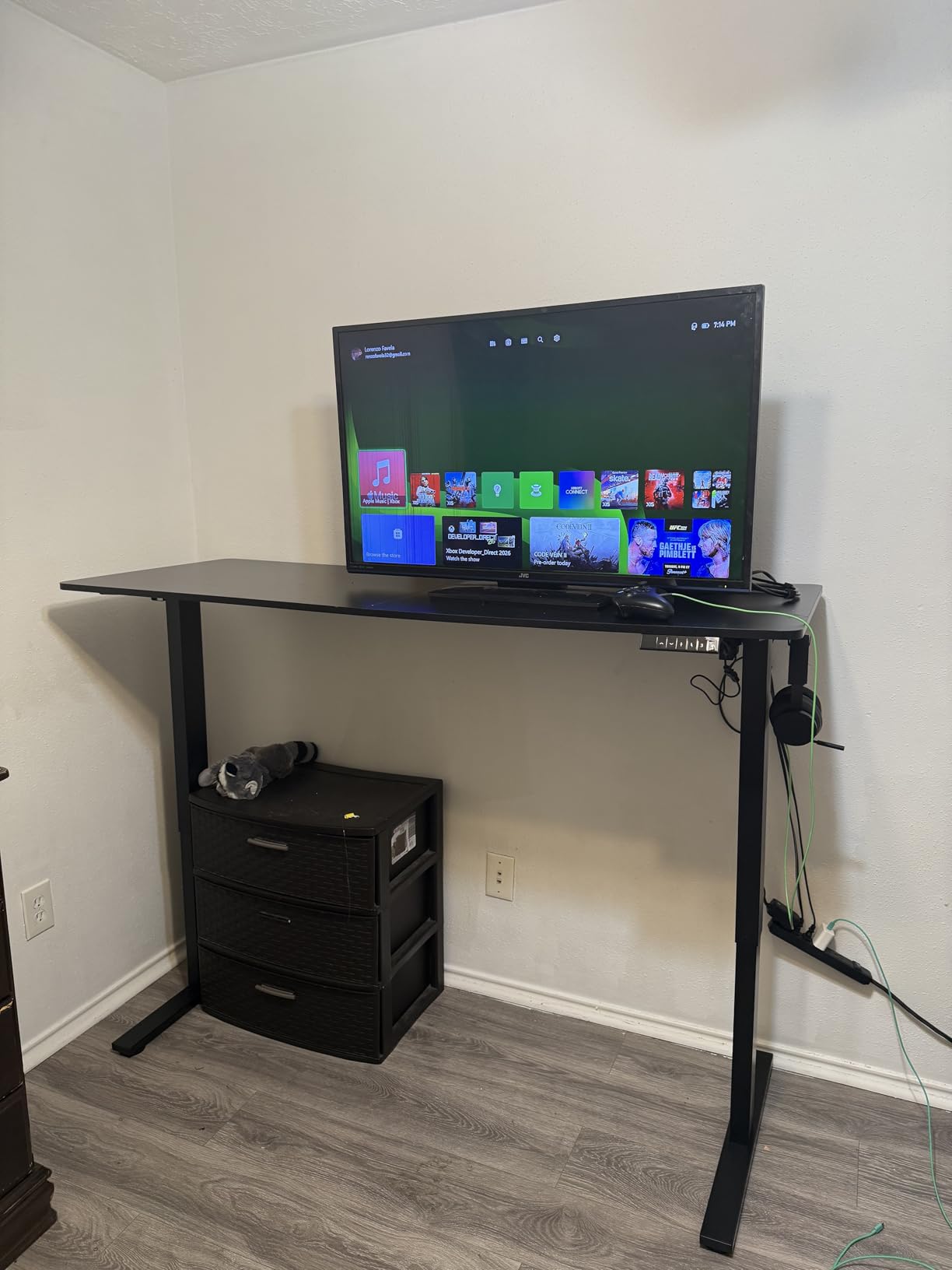 SANODESK Dual Motor 79''x 32'' Large Height Adjustable Standing Desk customer photo 2