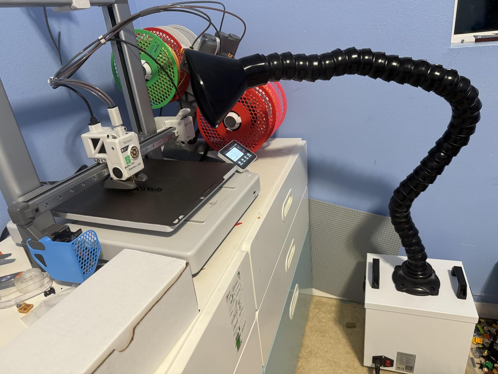 NT-P1 Solder Fume Extractor, 150CFM, H13 HEPA Carbon Dust Odors Filtration customer photo 2