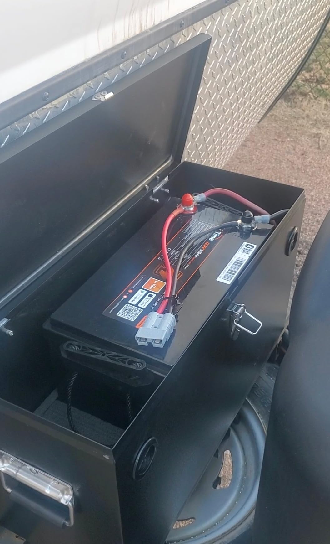Litime 12V 200Ah Mini LiFePO4 Battery with Bluetooth for RV, Camper, Marine customer photo 2