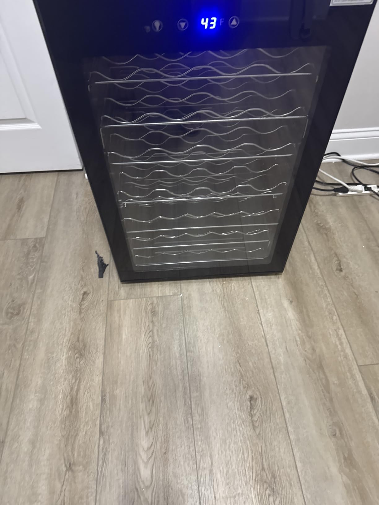 EUHOMY 18L Wine Fridge Mini Fridge, Freestanding Counter-top Wine Cooler customer photo 2