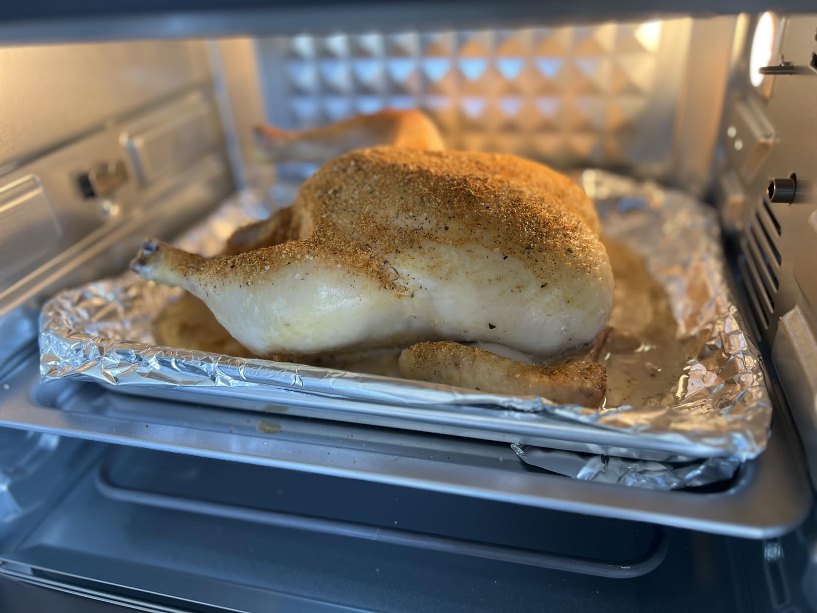 TOSHIBA ChefFry Air Fryer Toaster Oven Combo, 26.4-Quart, Stainless Steel customer photo 1
