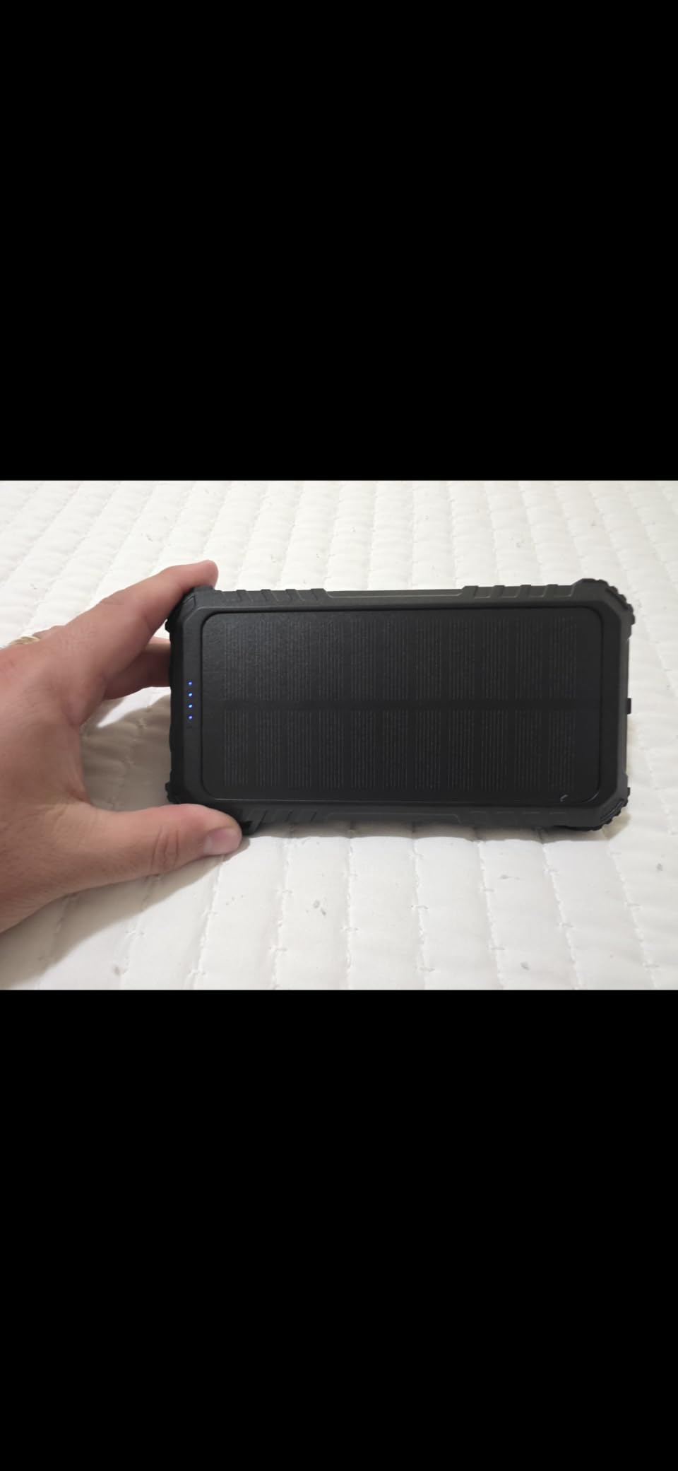 Solar Charger Power Bank 20000mAh Fast Battery Pack for Cell Phones customer photo 2
