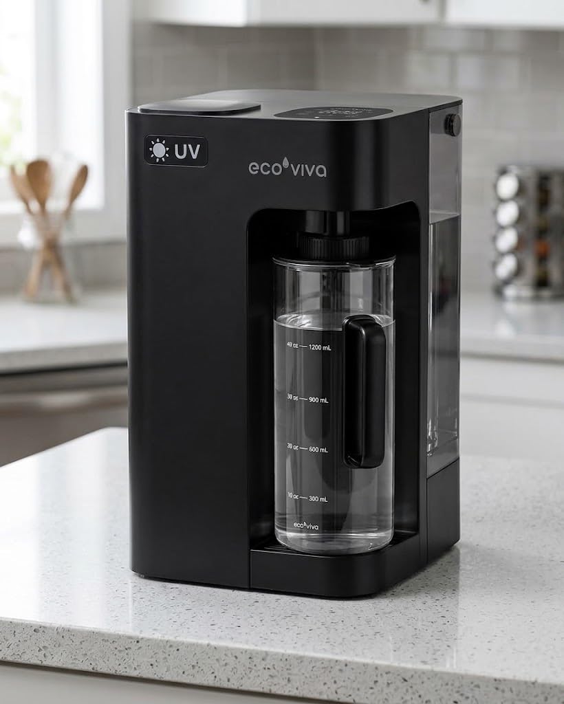 Mate 3 UV Reverse Osmosis Water Filter Countertop, No Installation Purifier customer photo 2