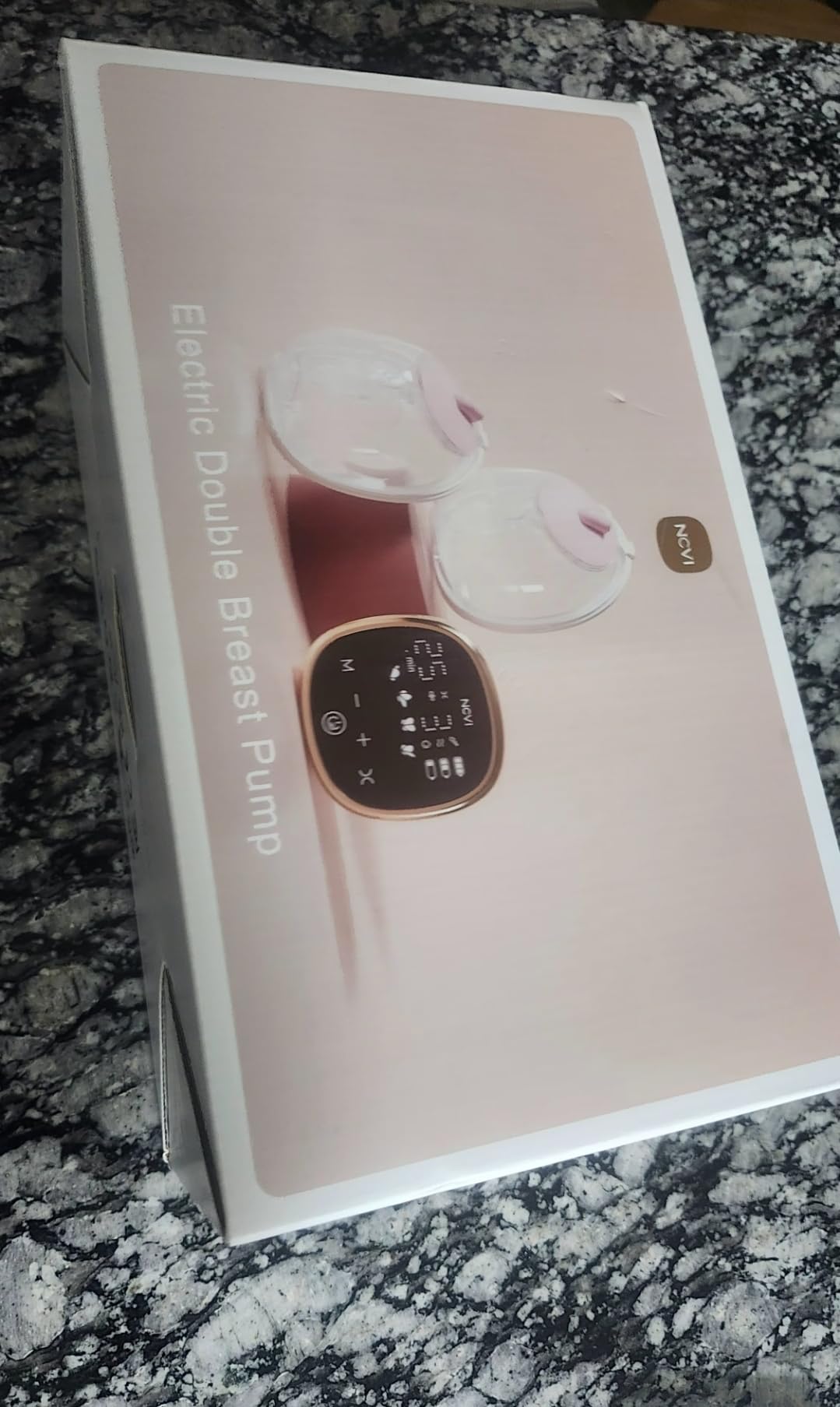 NCVI Wearable Breast Pump, in-Bra Hands-Free Electric Pump with Carry Case customer photo 2