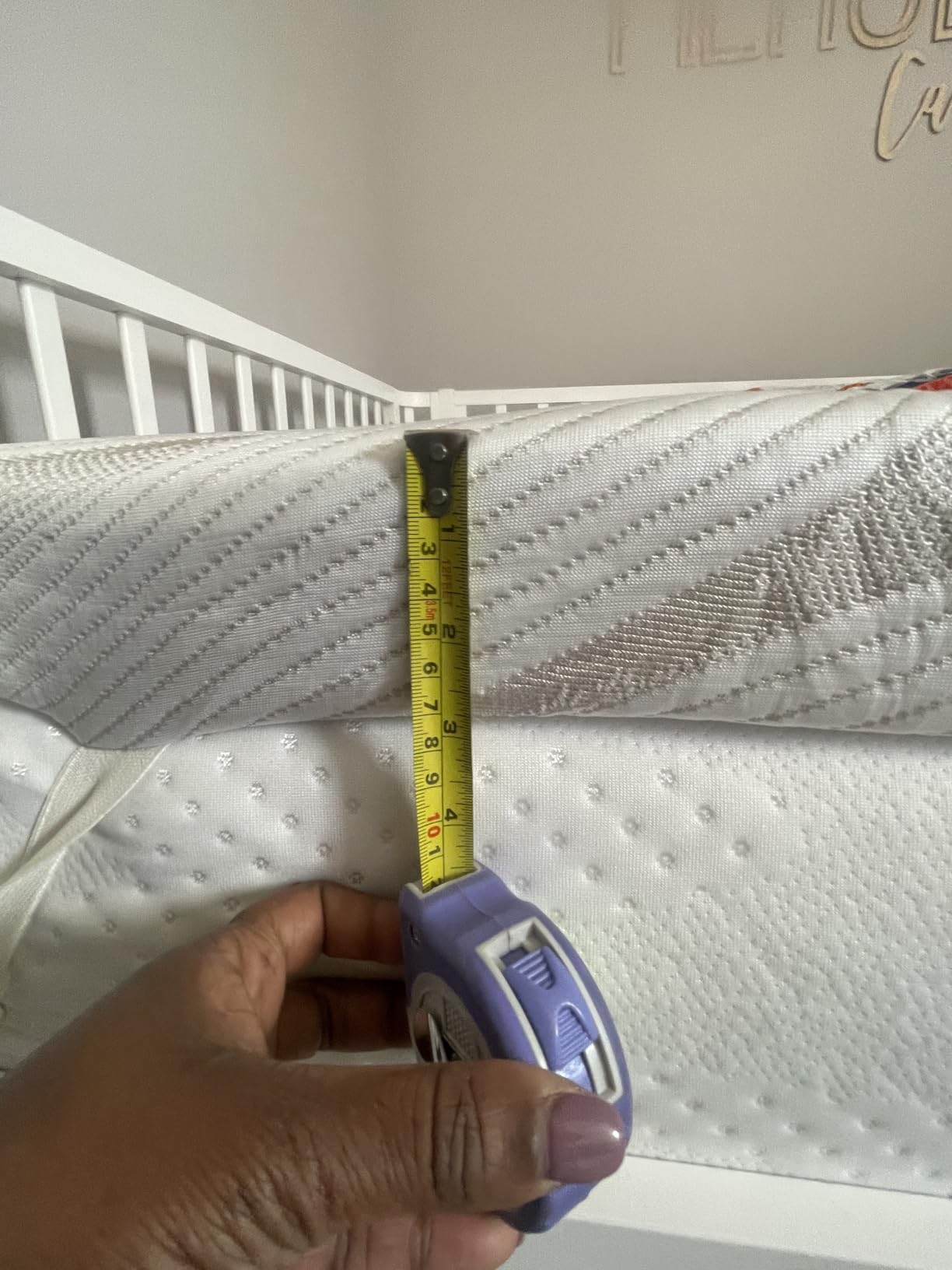 WEUP 3in Ultra Firm Mattress Topper Queen Bed for Back Pain Relief customer photo 1
