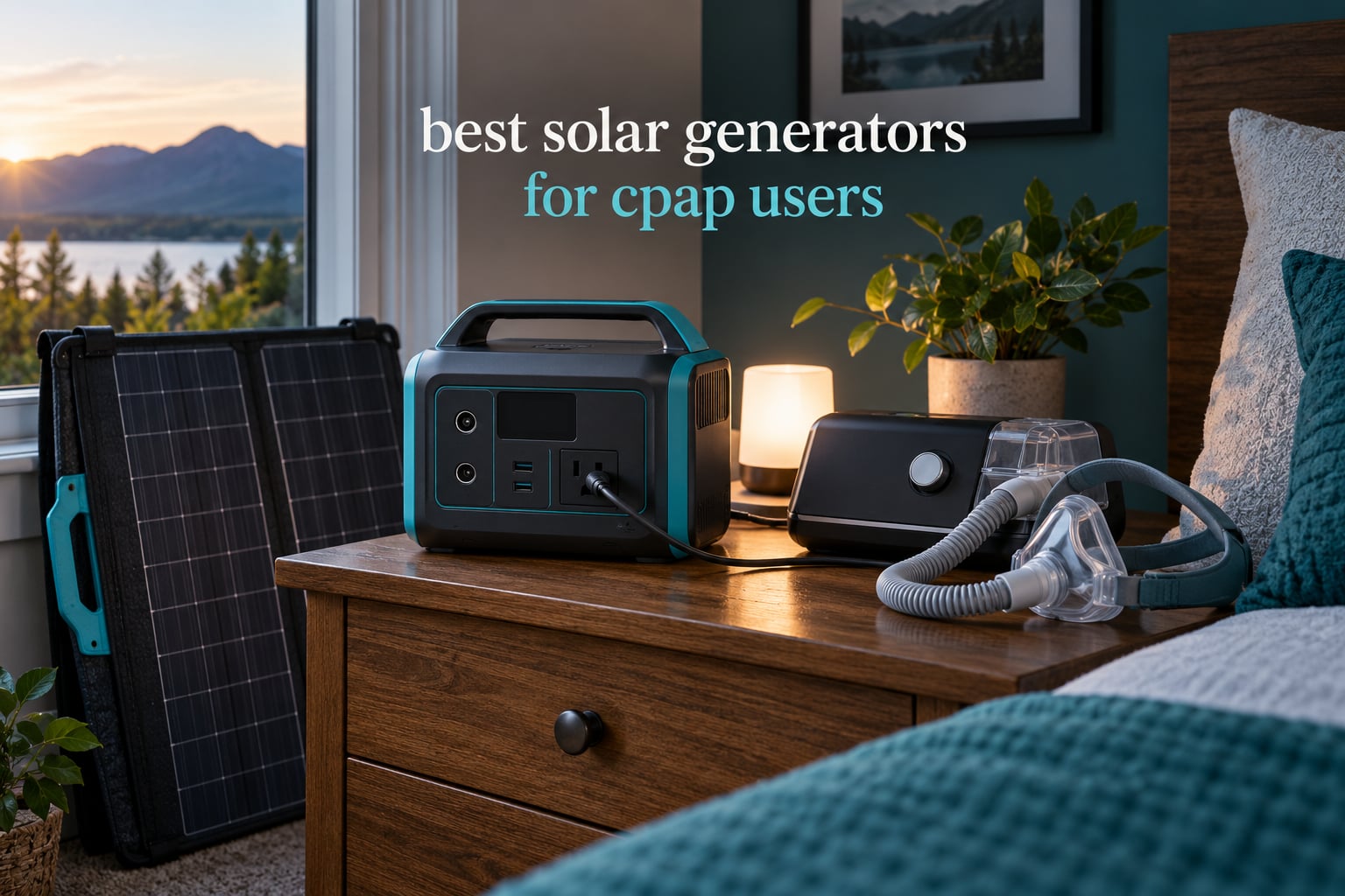 best solar generators for cpap users