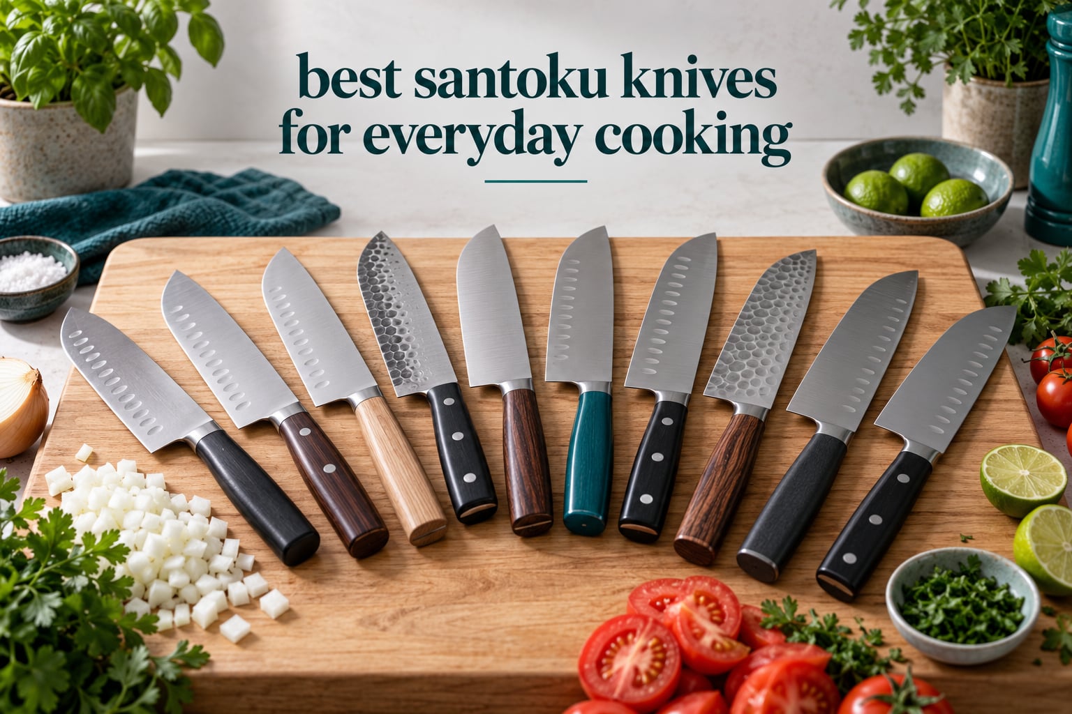 best santoku knives for everyday cooking