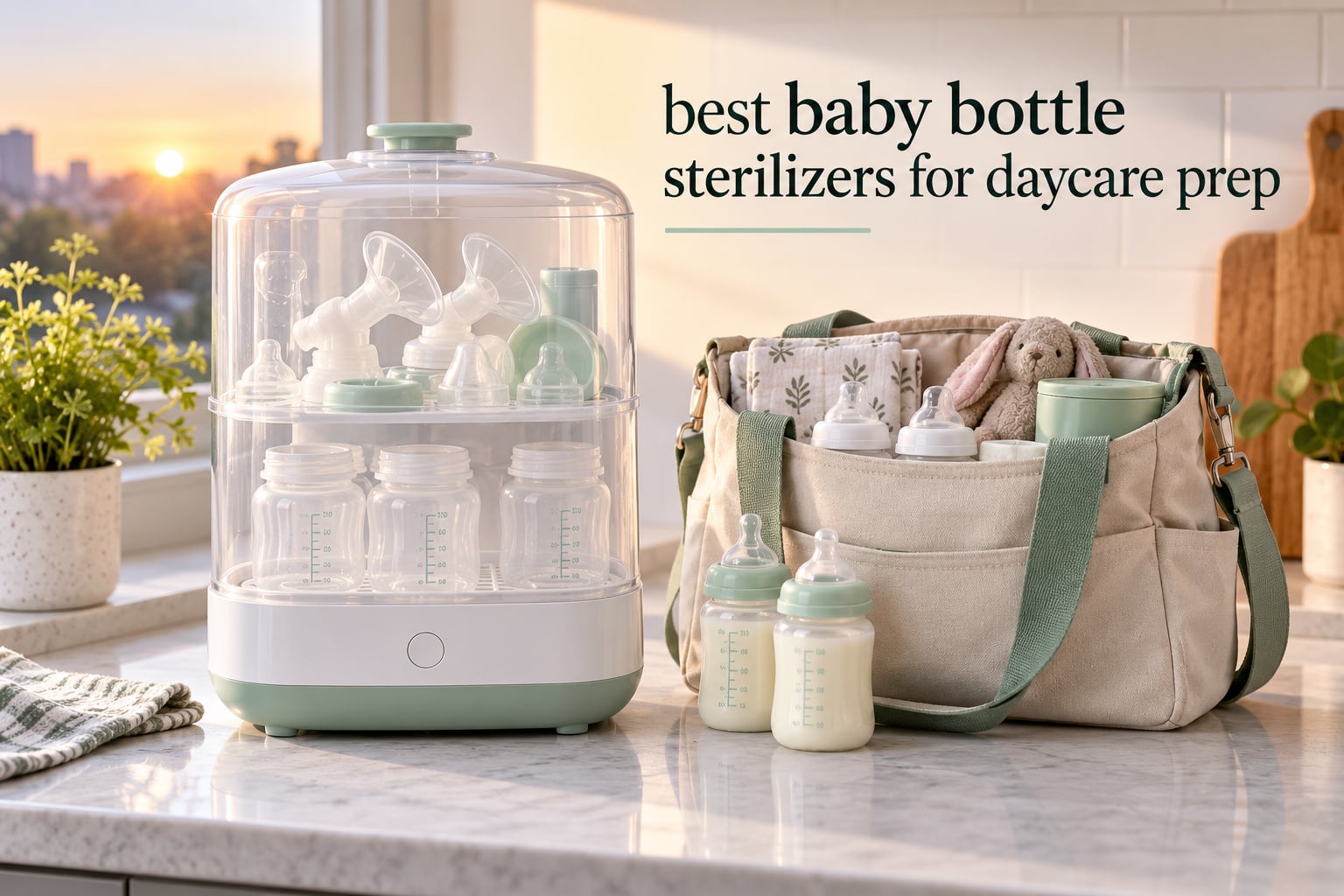 best baby bottle sterilizers for daycare prep