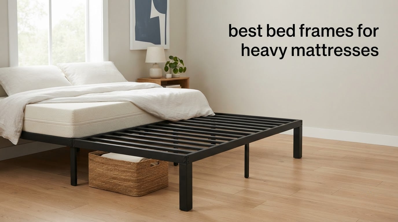 best bed frames for heavy mattresses