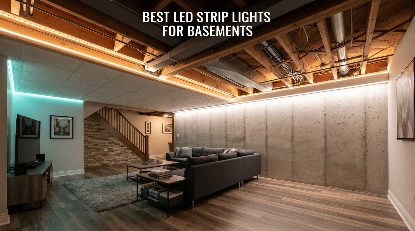 best led strip lights for basements