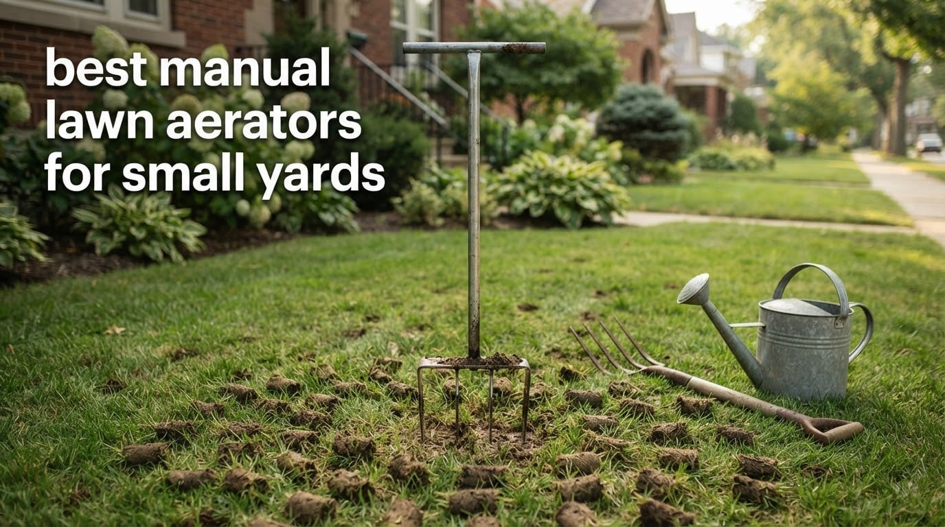 best manual lawn aerators for small yards