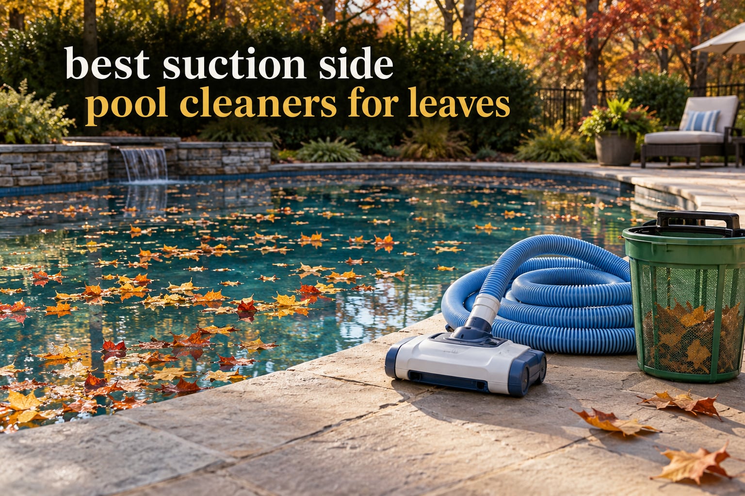 best suction side pool cleaners for leaves