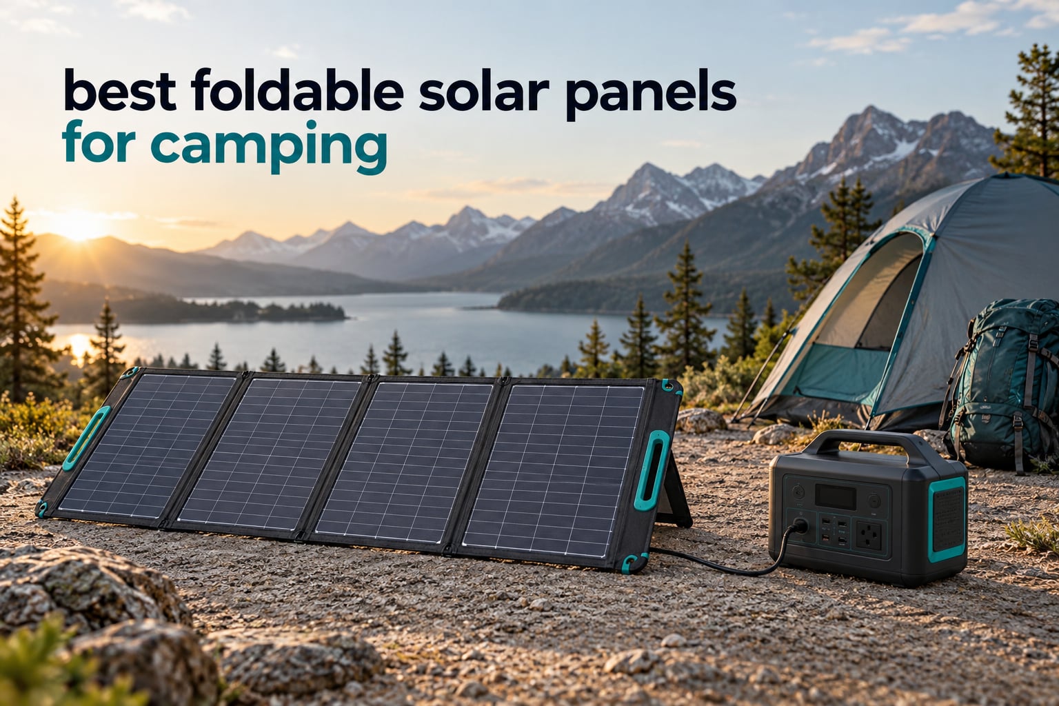 best foldable solar panels for camping