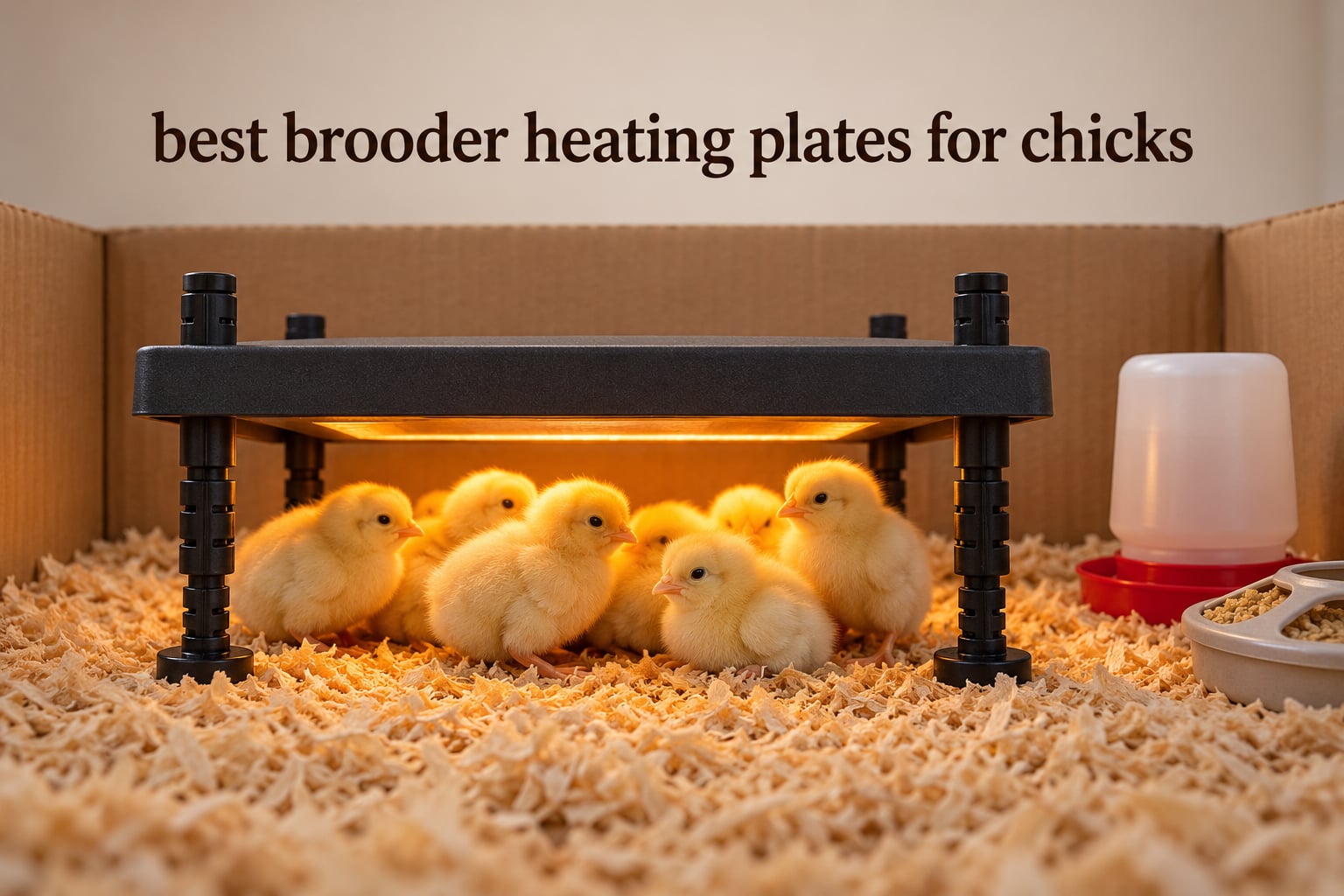 best brooder heating plates for chicks