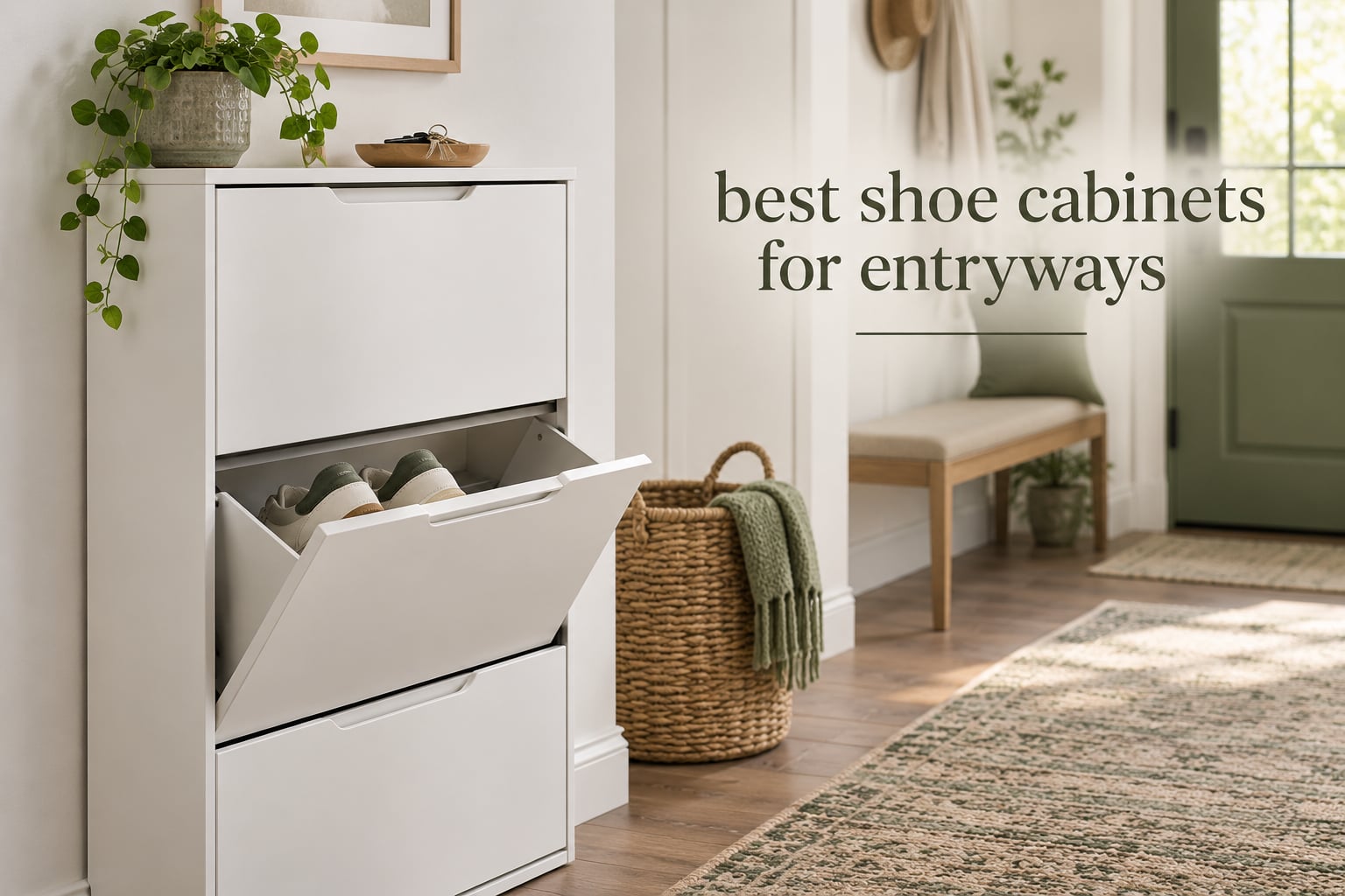best shoe cabinets for entryways
